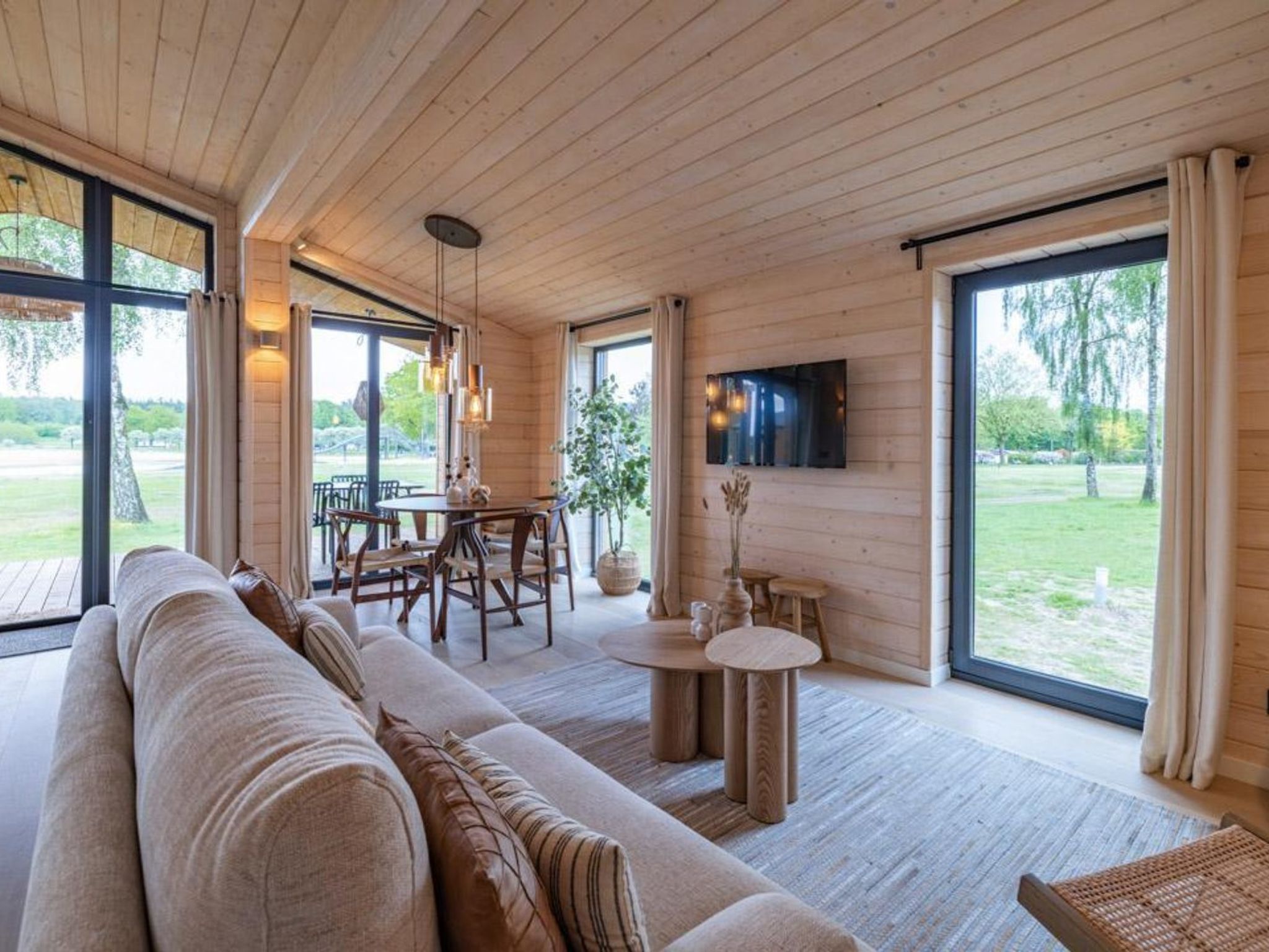 Wilsumer Berge Resort - Beach House Scandi - Draußen