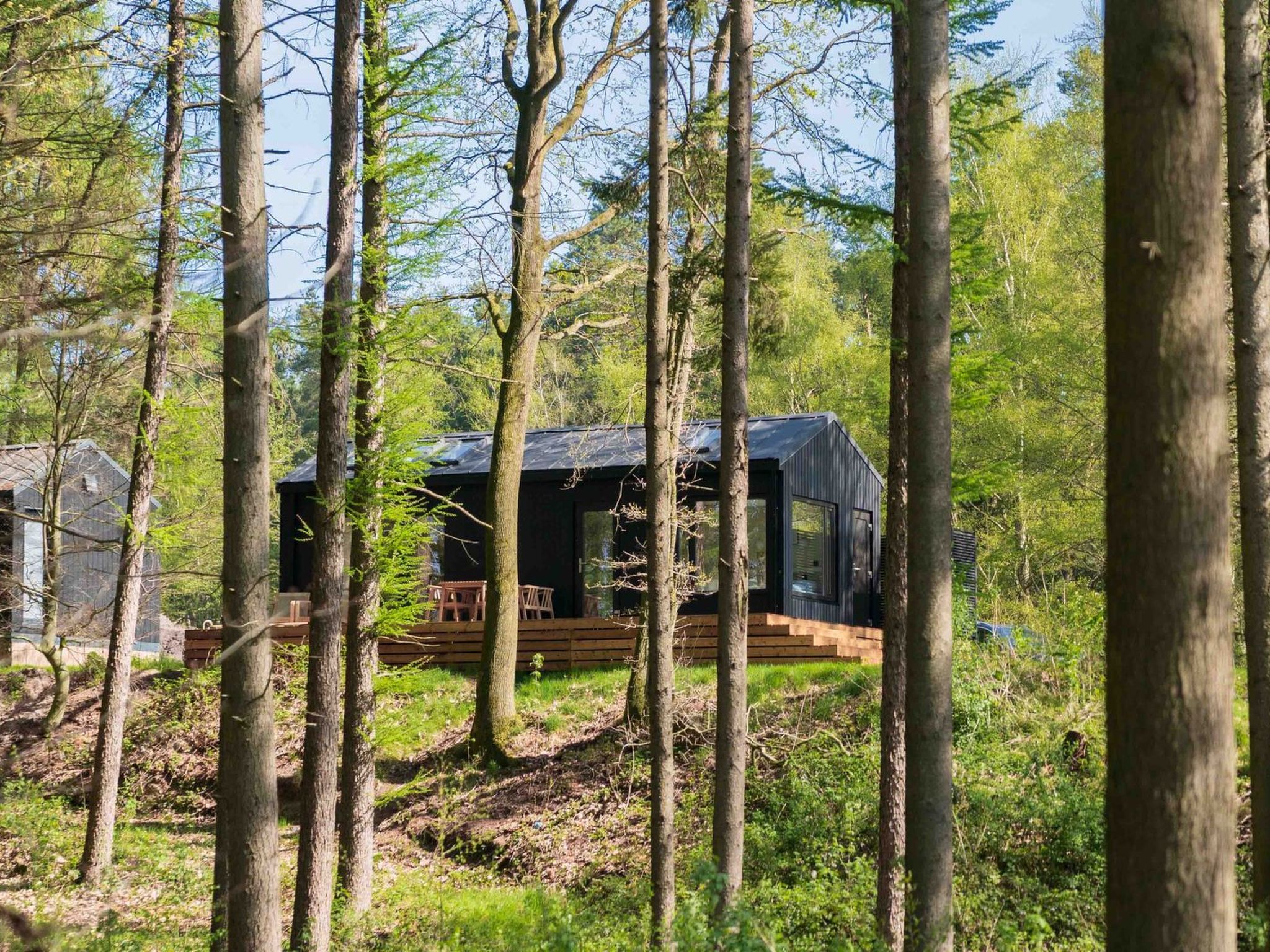 Wilsumer Berge Resort - Koya Tiny Cabin Buitenbad