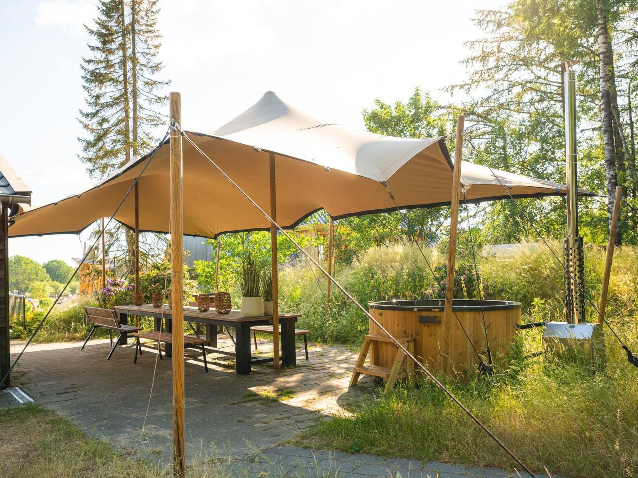 Wilsumer Berge Resort - Wellness Familiehuis 18 - Draußen