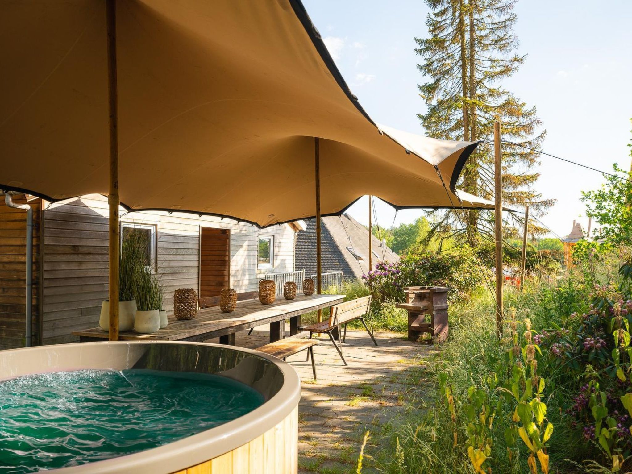 Wilsumer Berge Resort - Wellness Familiehuis 18 - Draußen