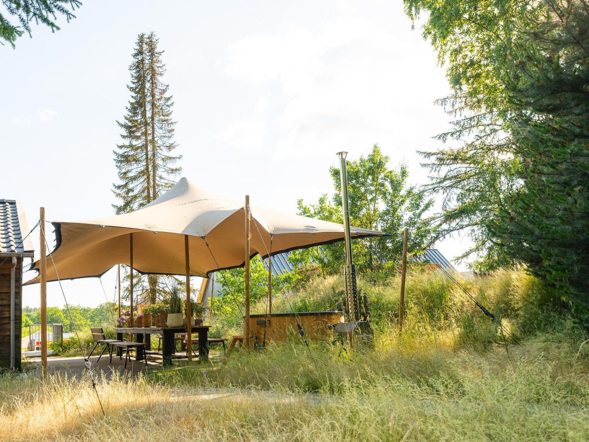 Wilsumer Berge Resort - Wellness Familiehuis 18 - Draußen