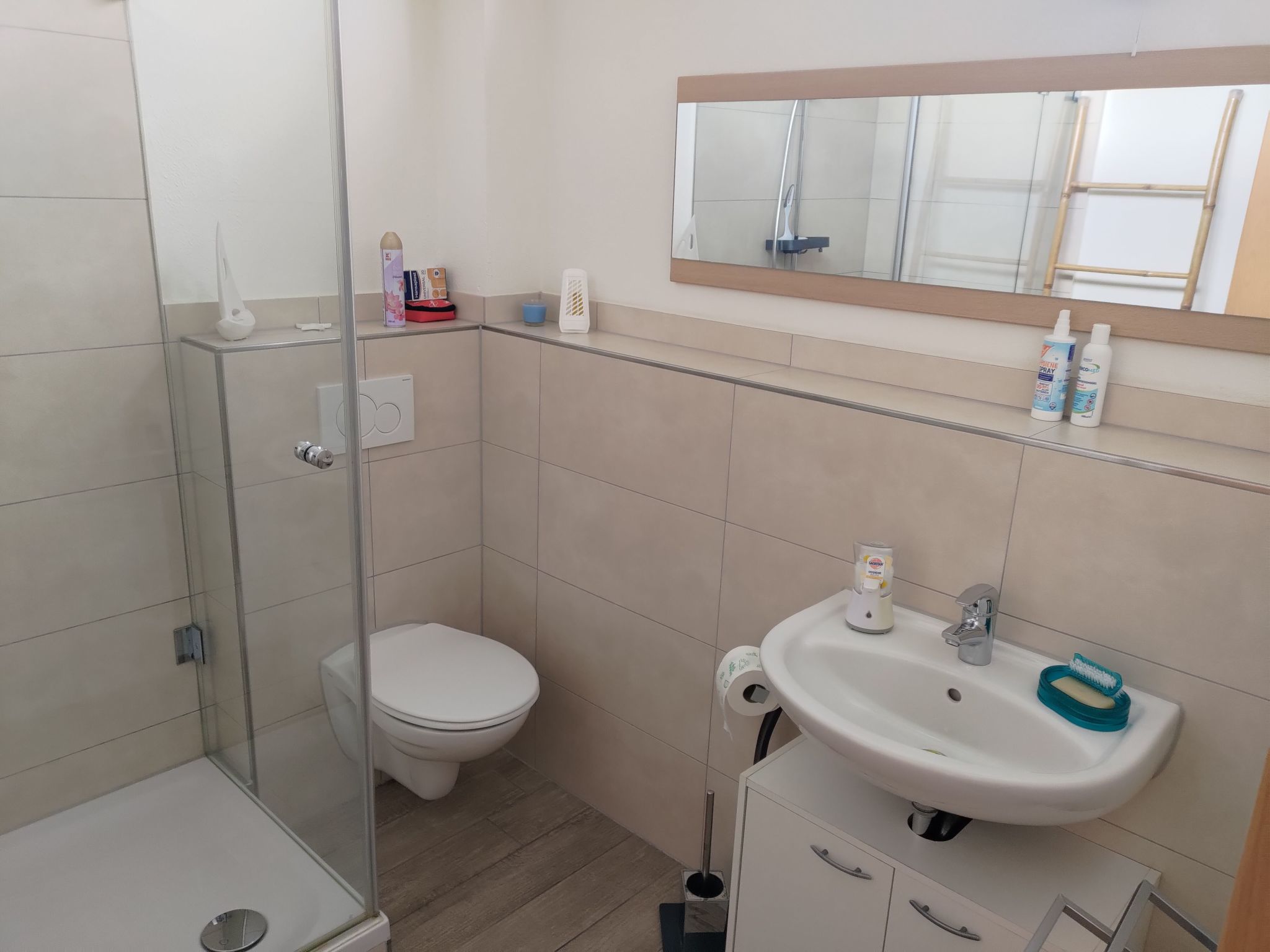 Nette Wohnung in Großsteinberg mit Grill und Terrasse-Binnen