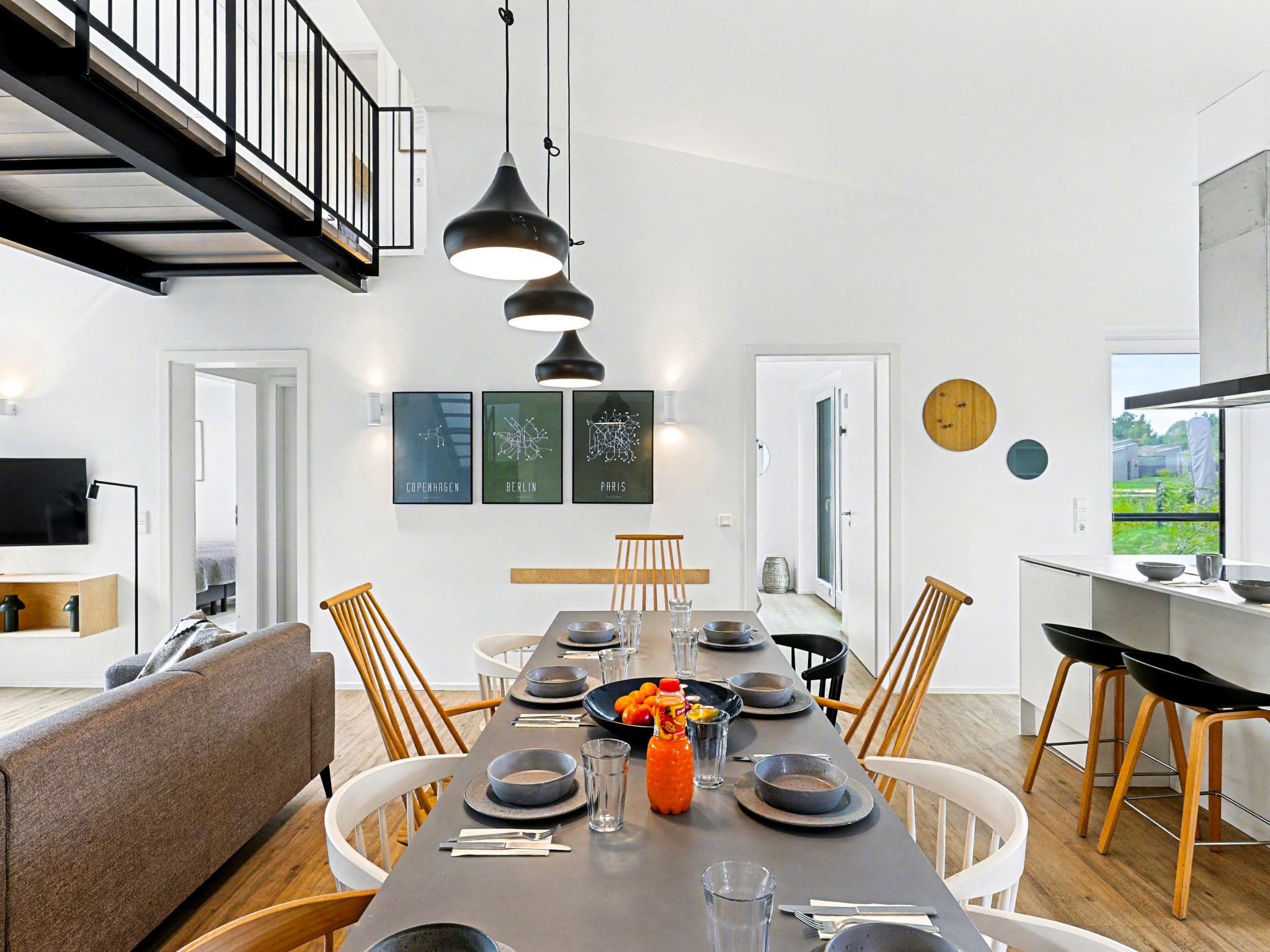 Seeufer Lodge-Drinnen