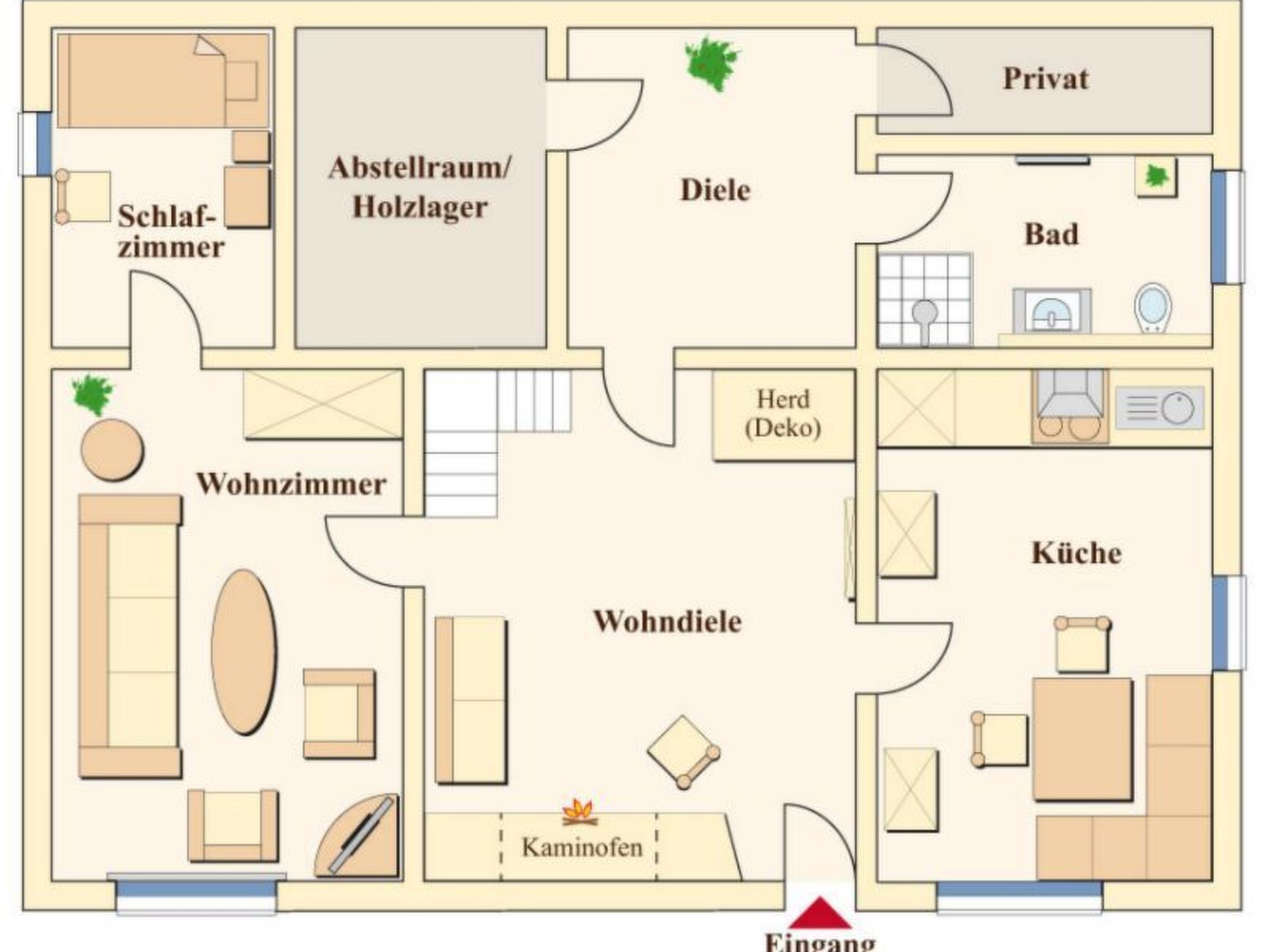 "Zum Torfstecher"-Binnen