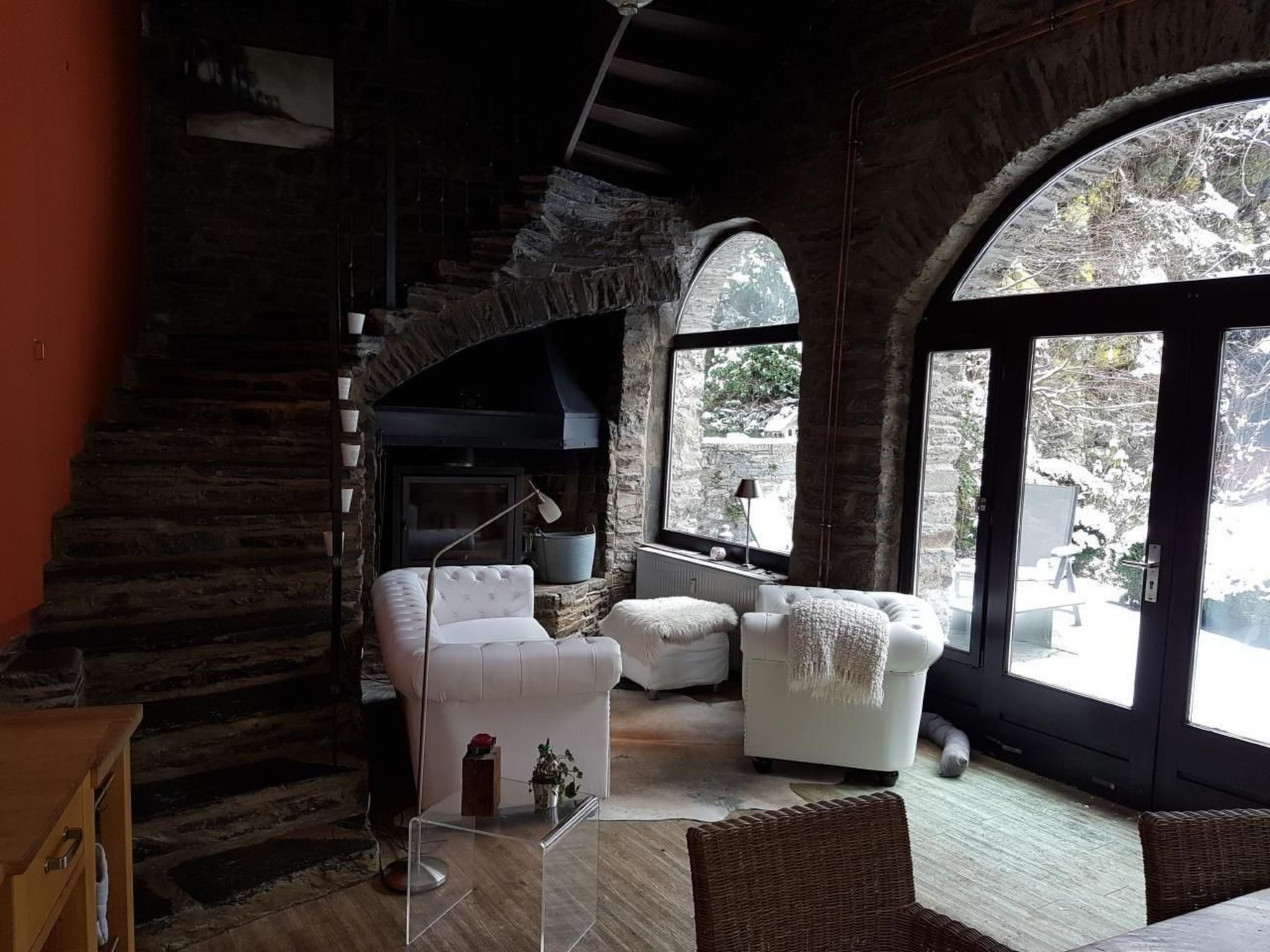 Mit Bergblick-Binnen