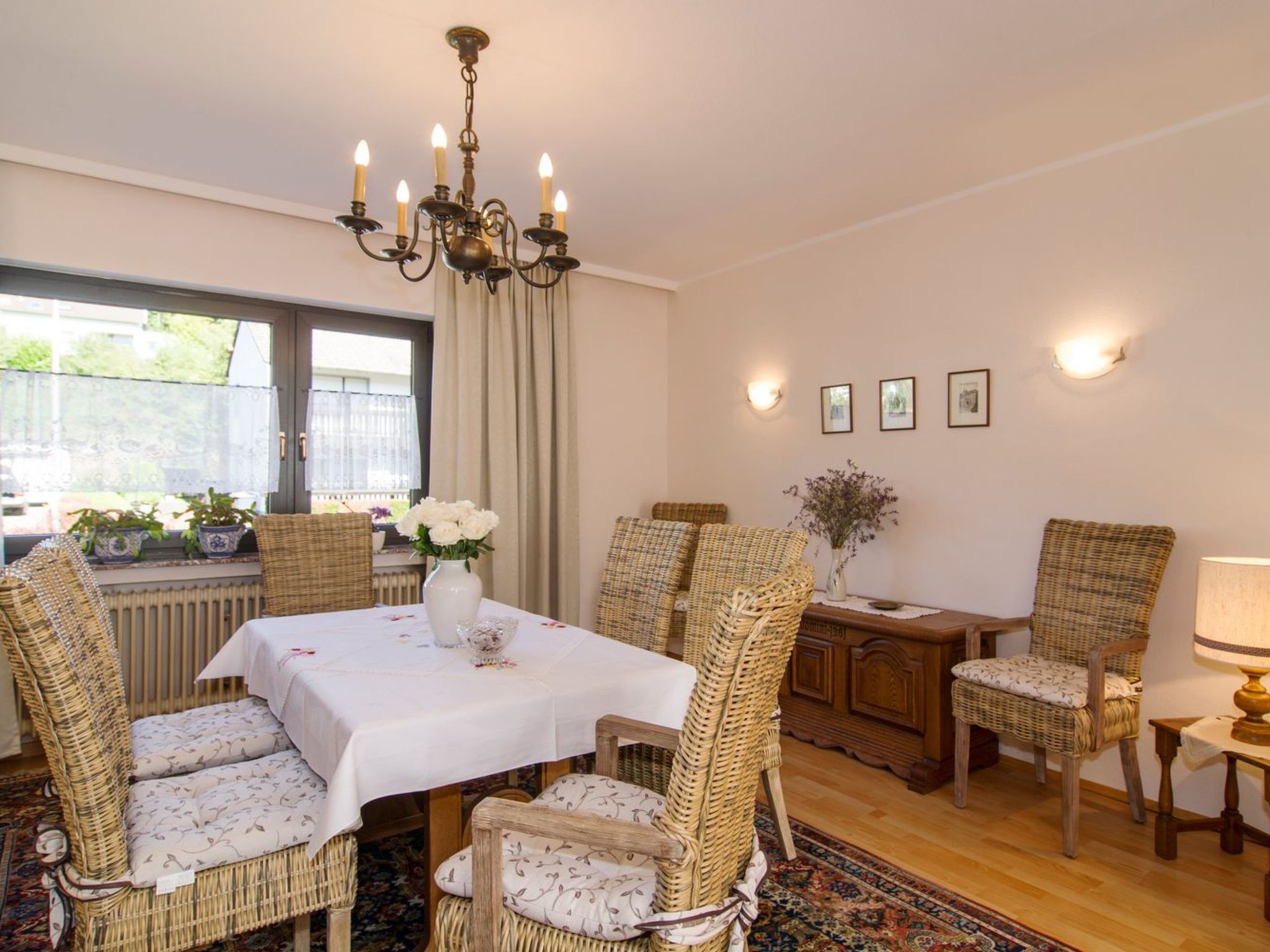 Gemütliches Ferienhaus in Hasenfeld mit Großem Garten-Binnen