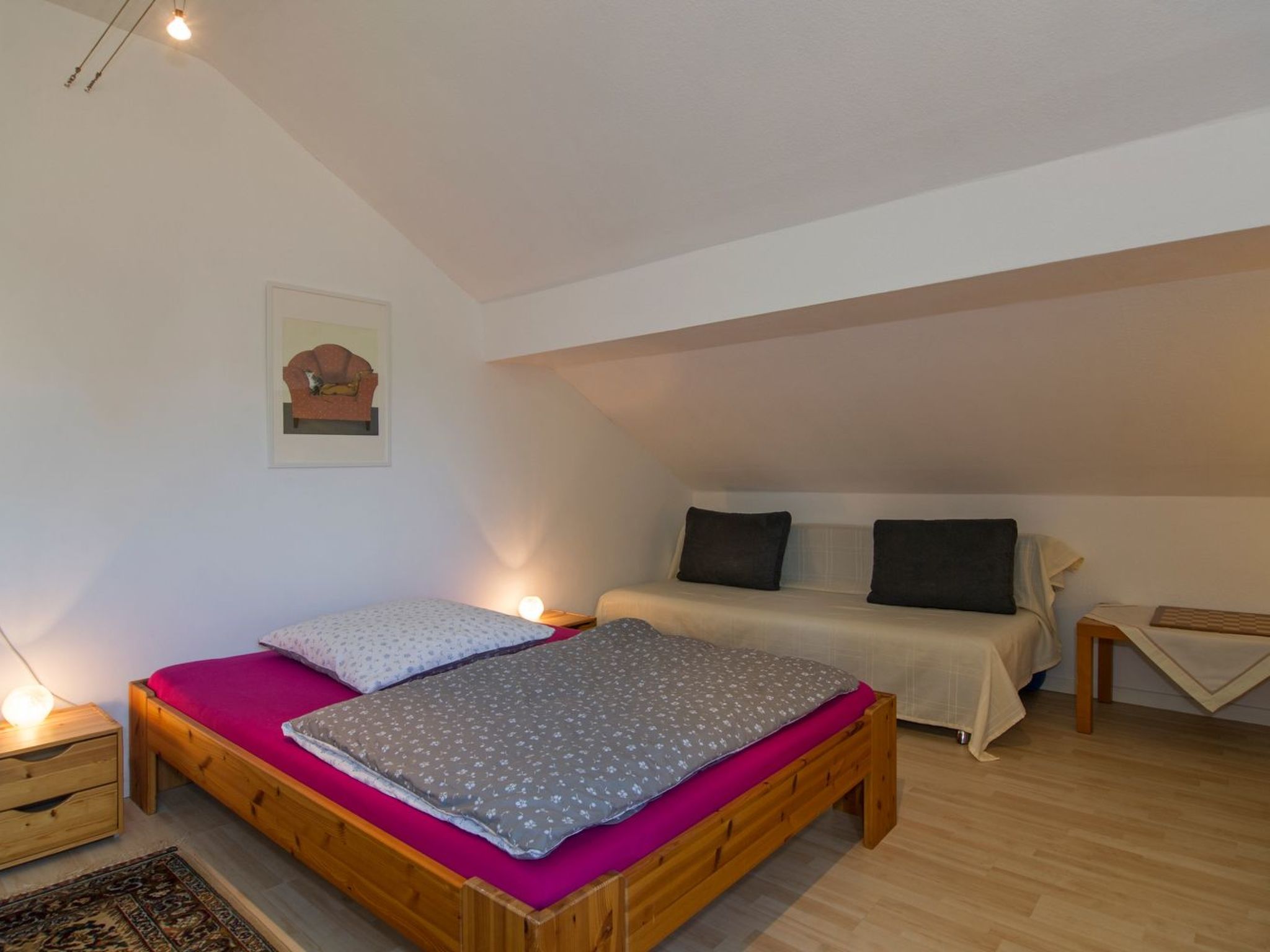 Gemütliches Ferienhaus in Hasenfeld mit Großem Garten-Binnen