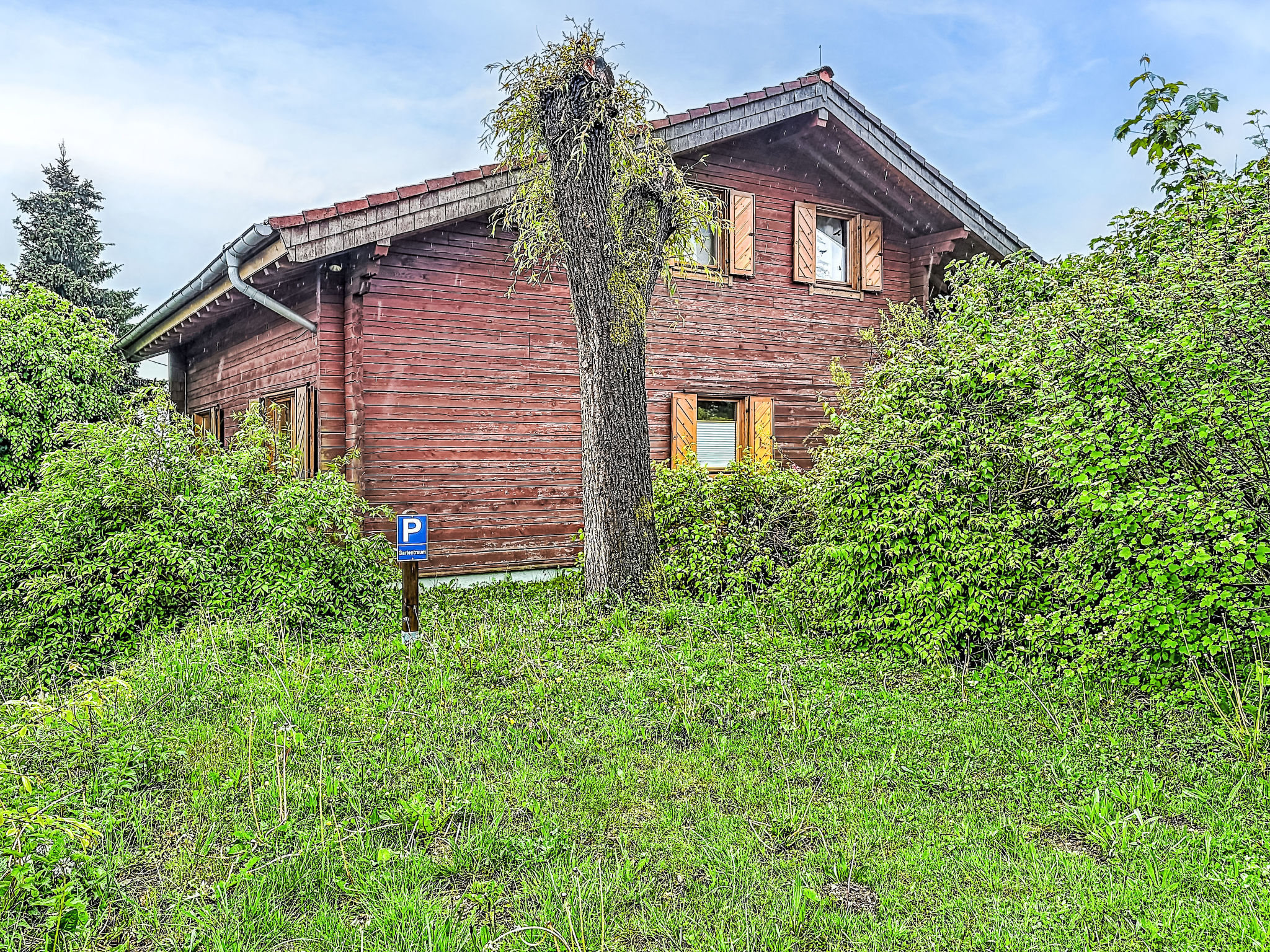 Ferienwohnung Gartentraum - Buiten