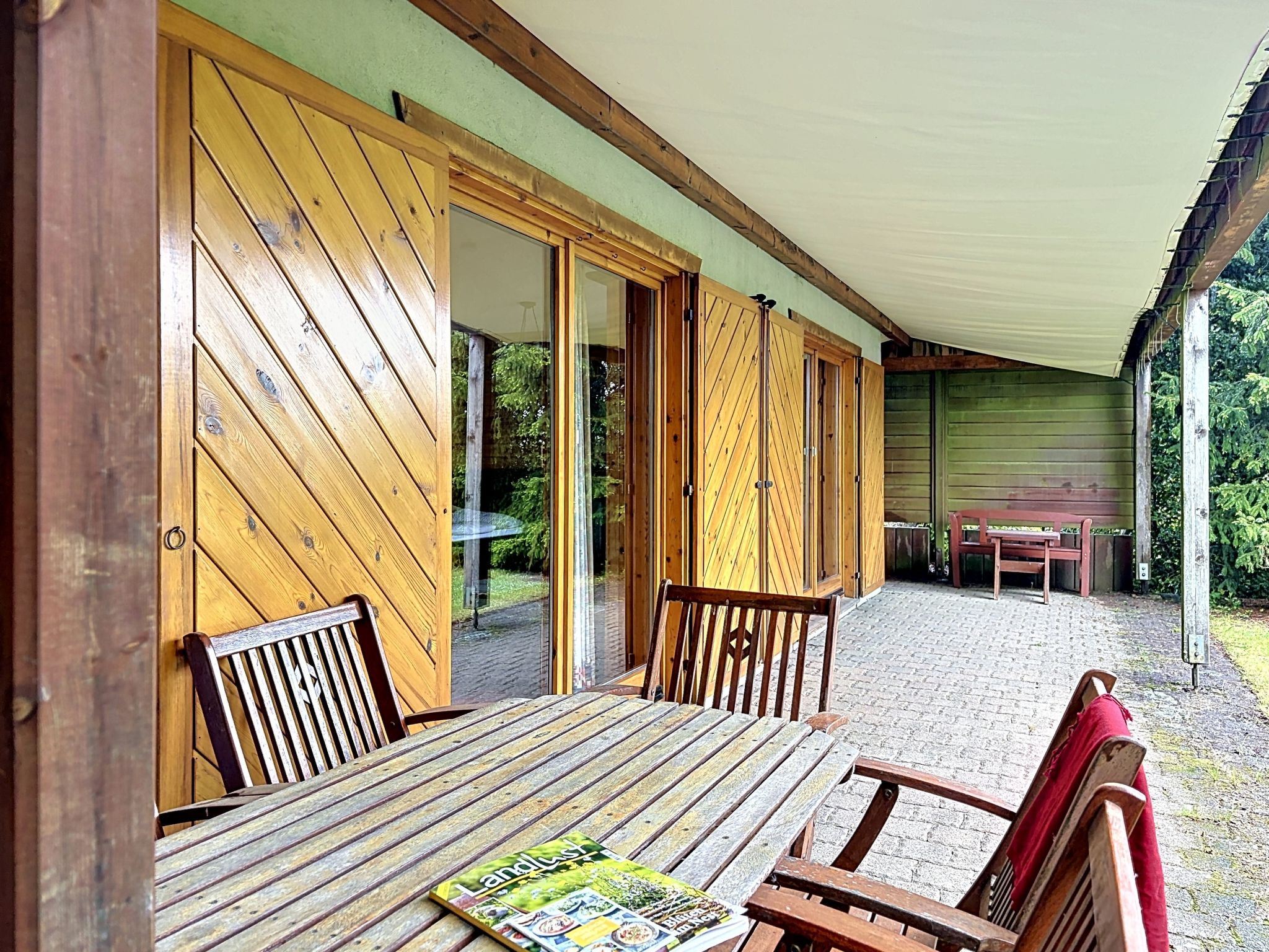 Ferienwohnung Gartentraum - Buiten