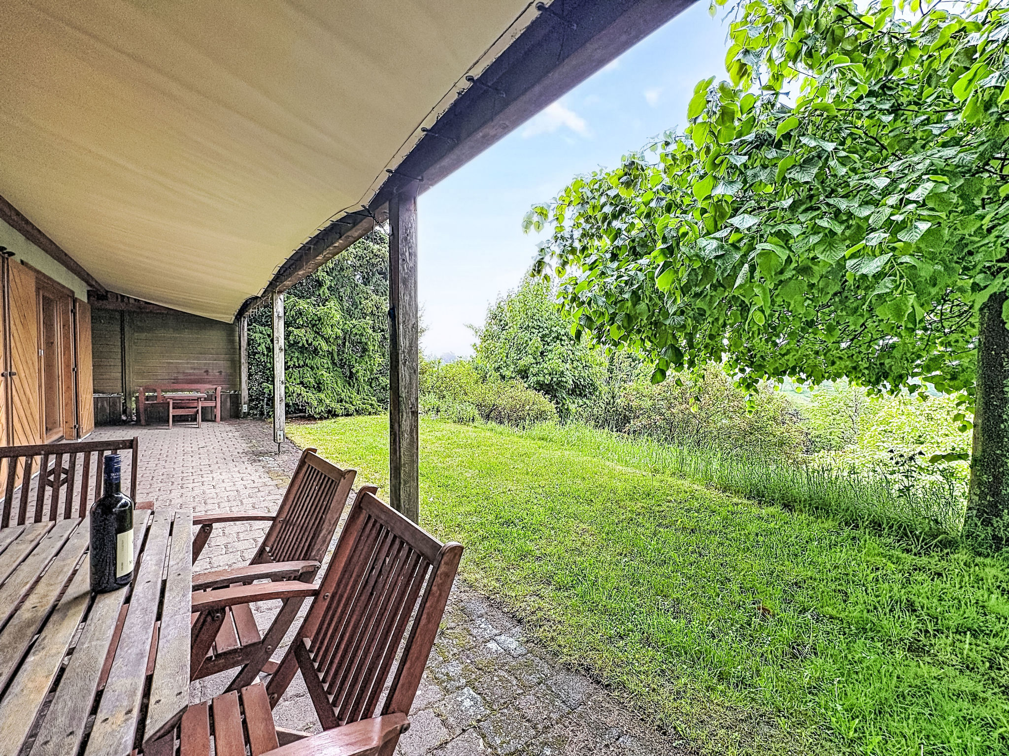 Ferienwohnung Gartentraum - Buiten