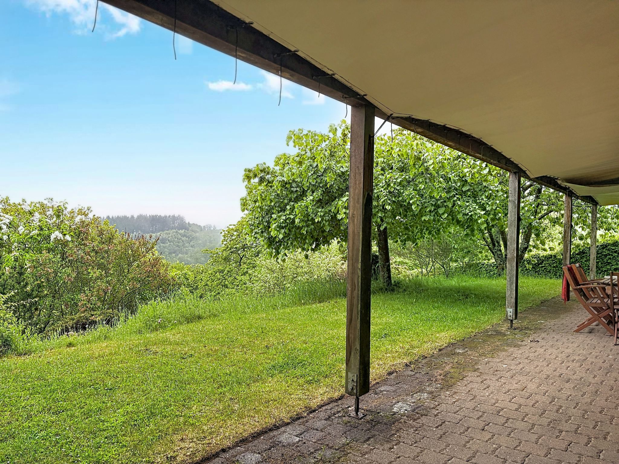 Ferienwohnung Gartentraum - Buiten