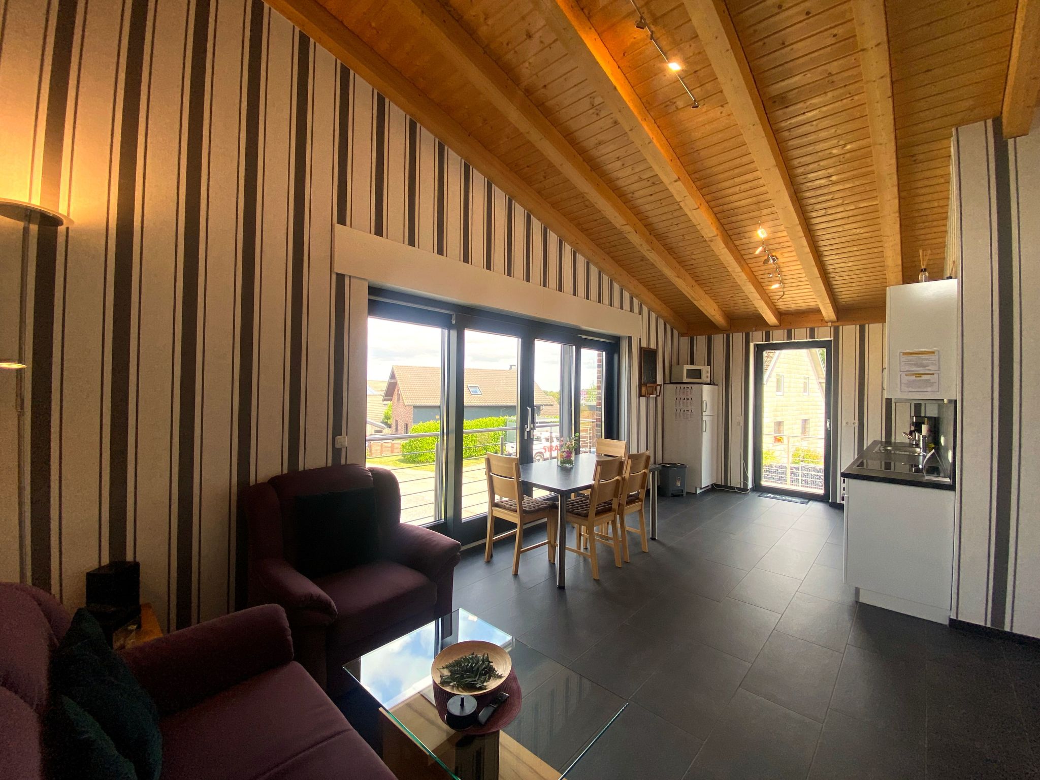 Wohnung in Schmidt mit Grill und Garten