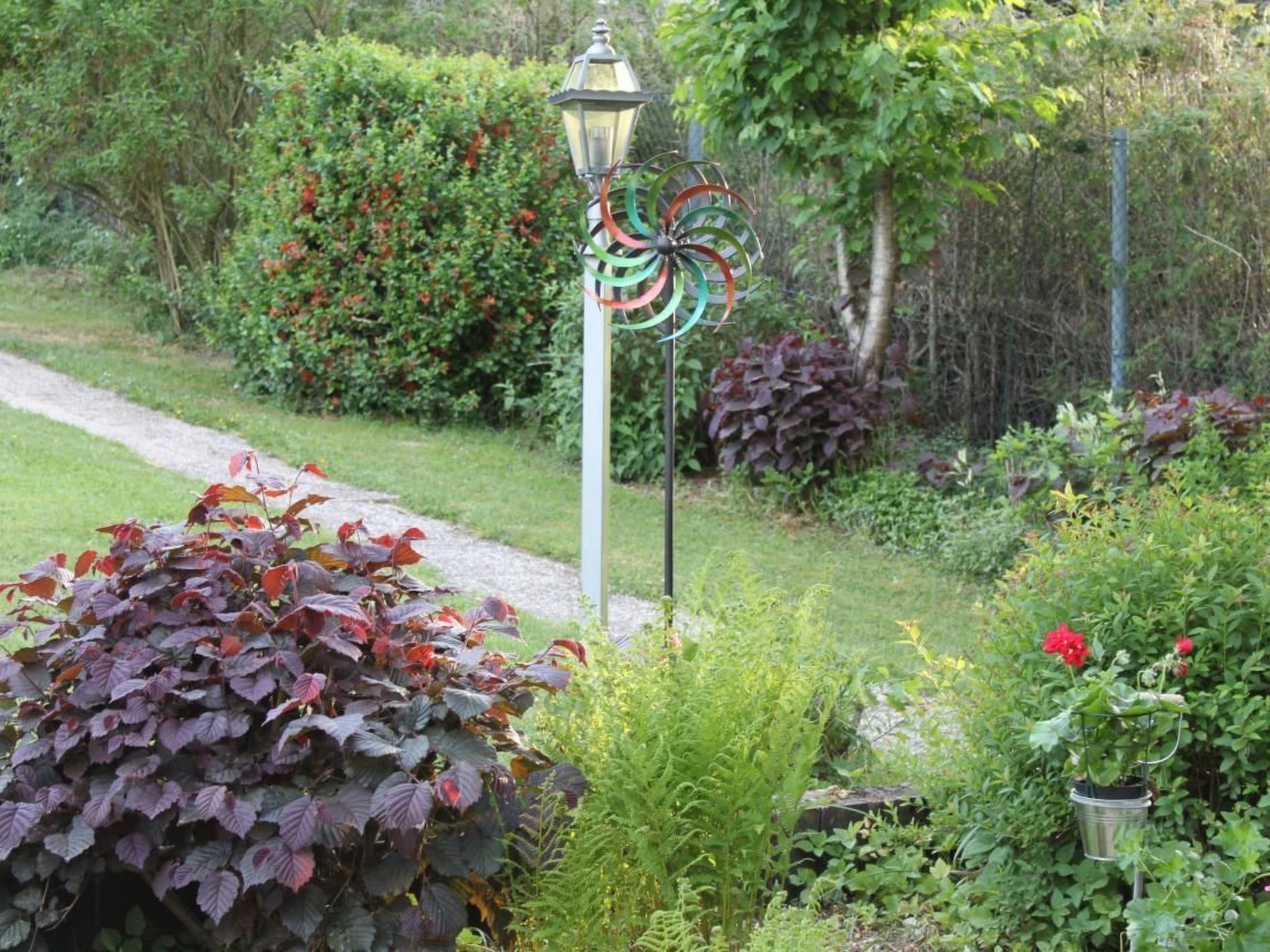 in Oberlahr mit Großem Garten