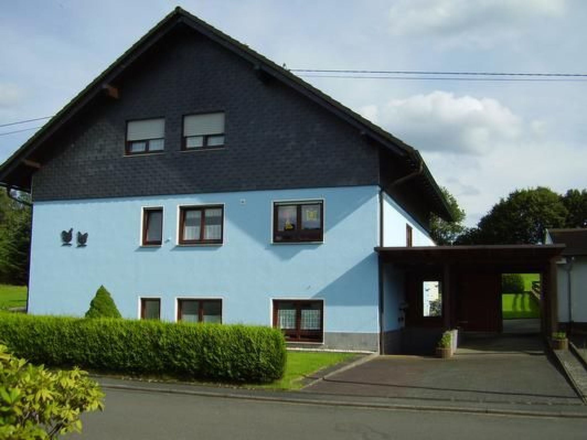 Ferienhaus mit umzäuntem Garten in Dreisbach (Deutschland) und 1 Hund erlaubt