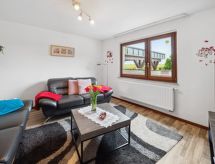 Haus-Fernblick