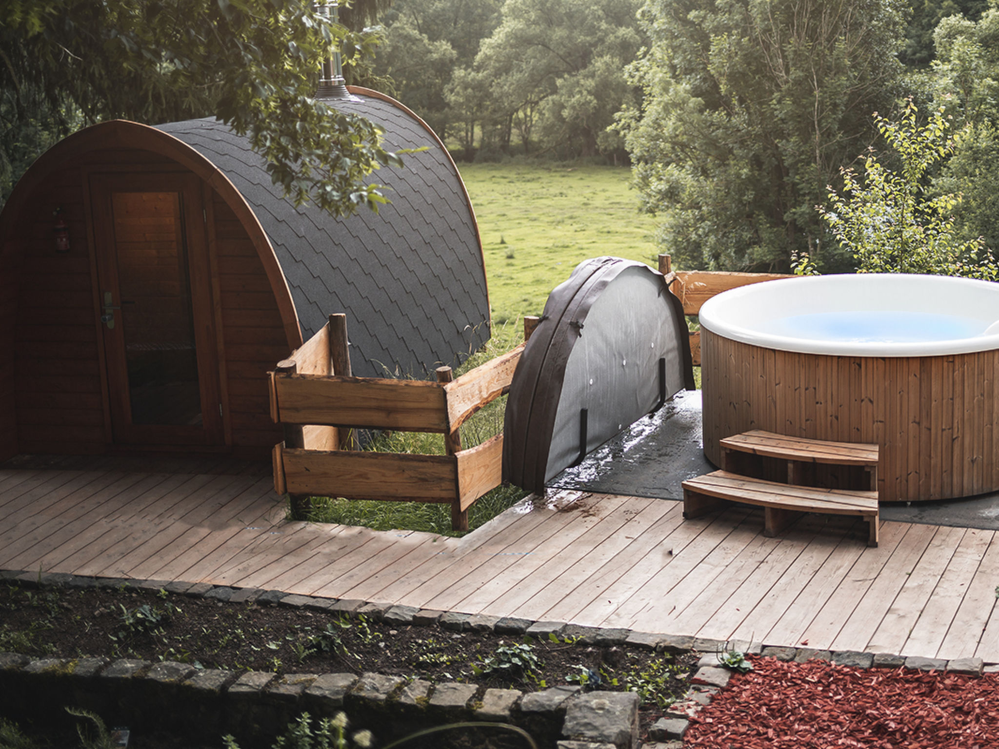 Haus für 22 Personen mit Außensauna und HotTub-Binnen