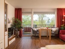 Knus appartement Hygge nabij Koblenz met zwembad en uitzicht op de golfbaan - thumbnail 6
