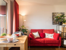Knus appartement Hygge nabij Koblenz met zwembad en uitzicht op de golfbaan - thumbnail 3