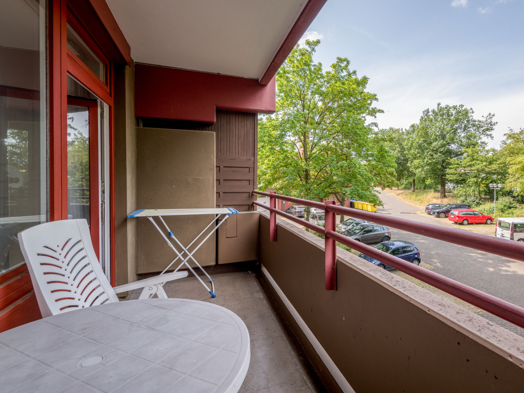 "Wanderlust (B212)", appartement 1-kamer 33 m2 op de 2e verdieping, op het westen gelegen. Woon-/slaapkamer met 2 bedden (100 cm, lengte 200 cm), Sat-TV (Flatscreen TV), stereo-installatie. Uitgang na..