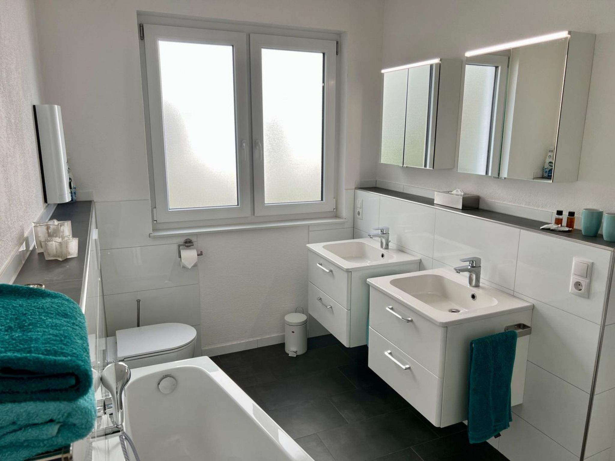 Moderne Wohnung mit Parkplatz und Rheinblick-Binnen