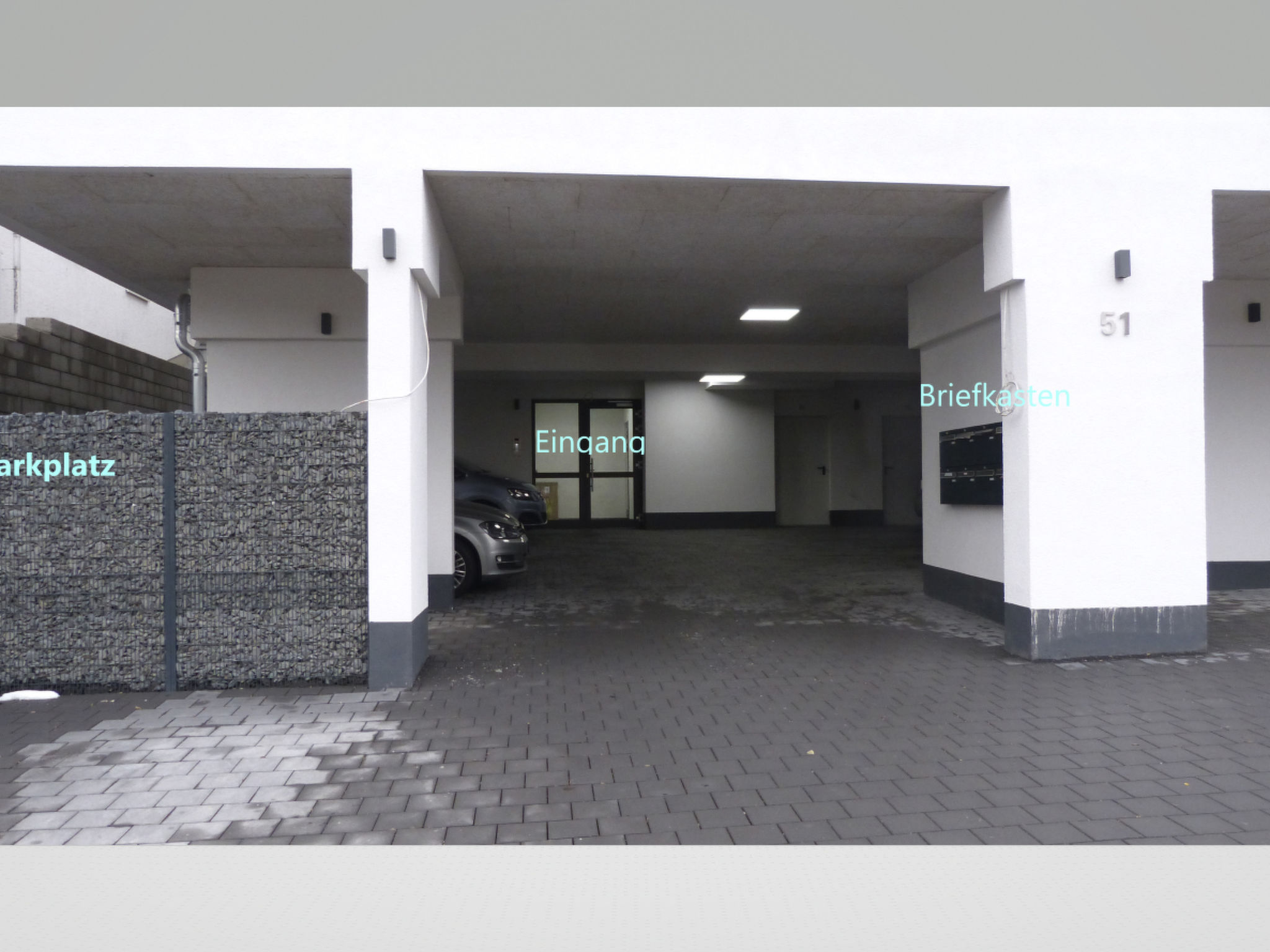 Moderne Wohnung mit Parkplatz und Rheinblick-Buiten