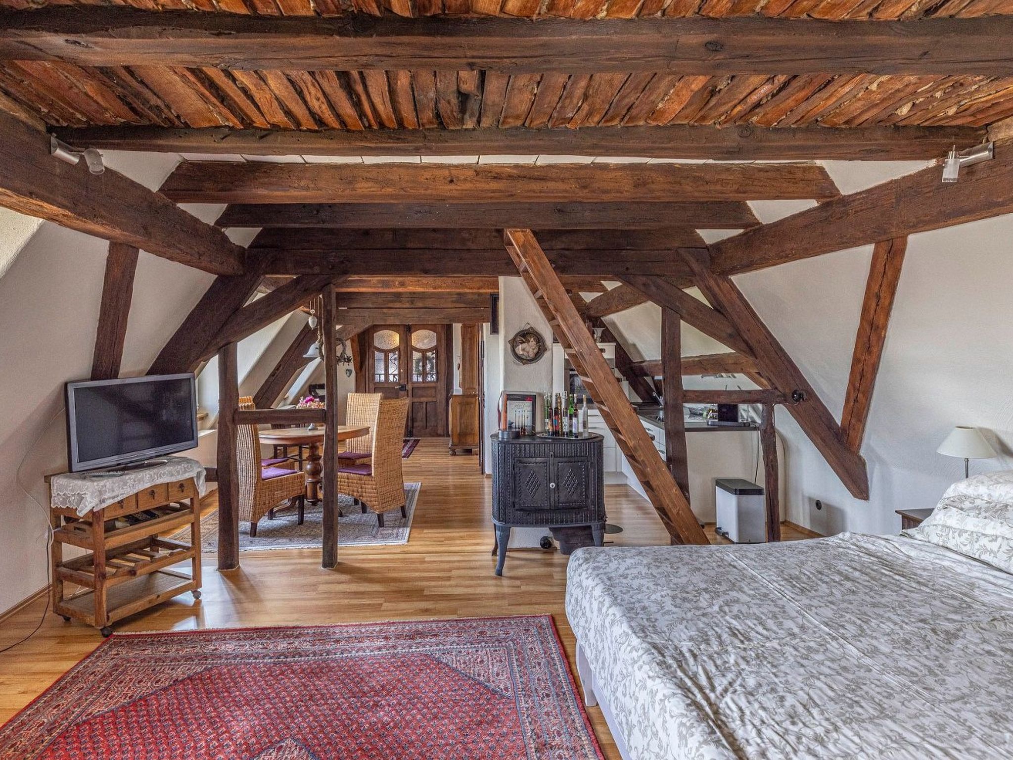 Studio-Appartement mit eigenem Parkplatz-Inside