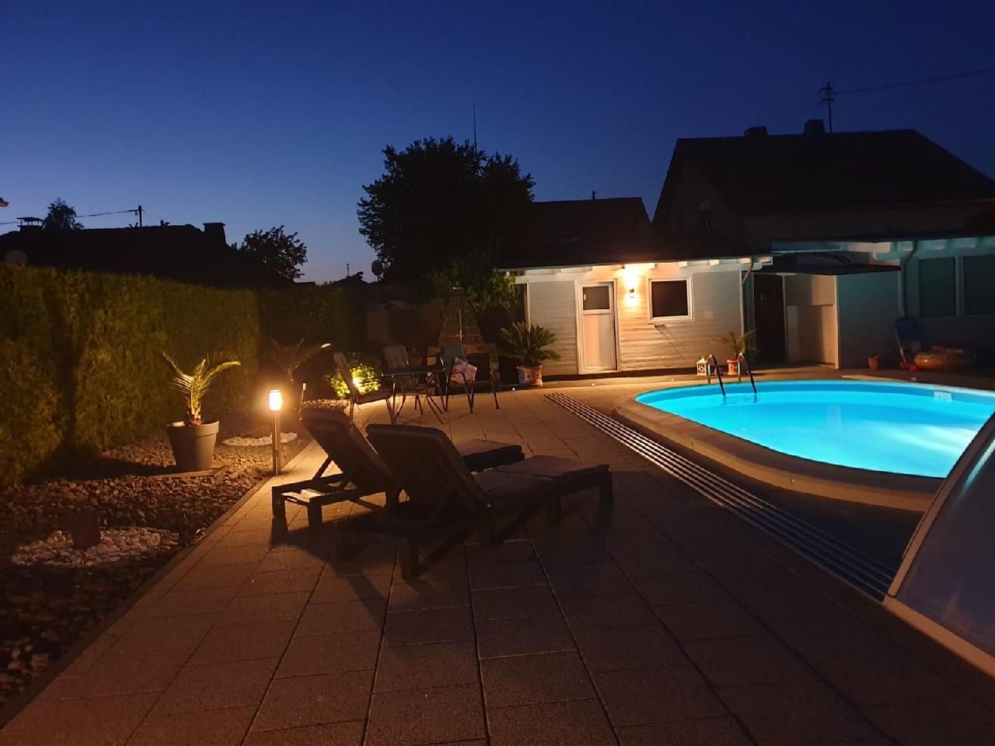 Sandra´s Ferienwohnung mit Pool