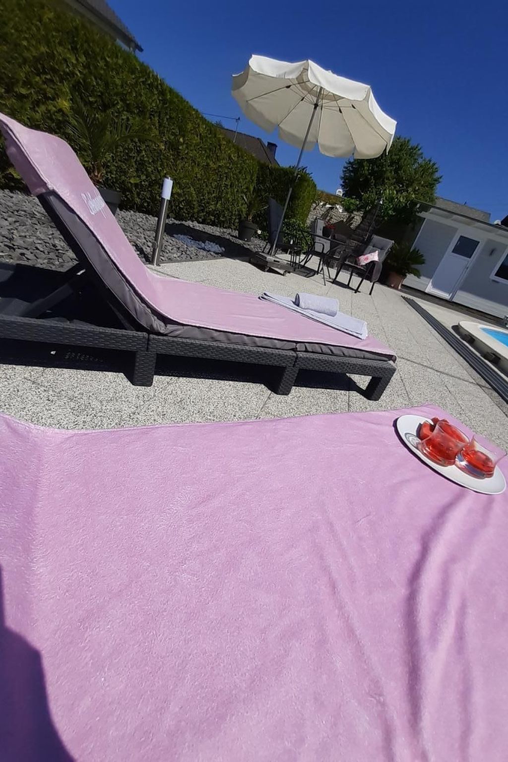 Sandra´s Ferienwohnung mit Pool-Binnen