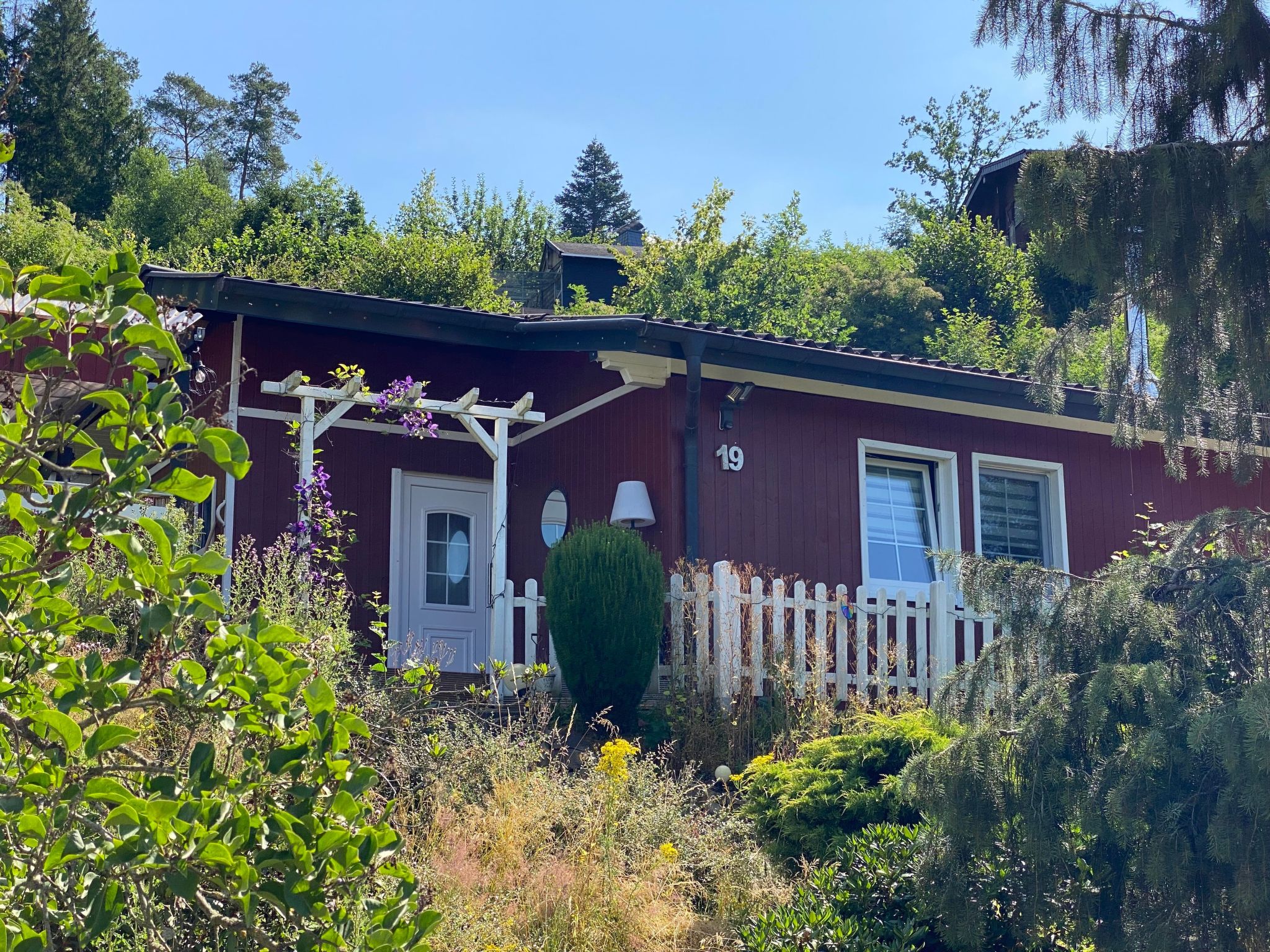 Eifelcottage Rotkehlchen mitten in der Natur-Drinnen