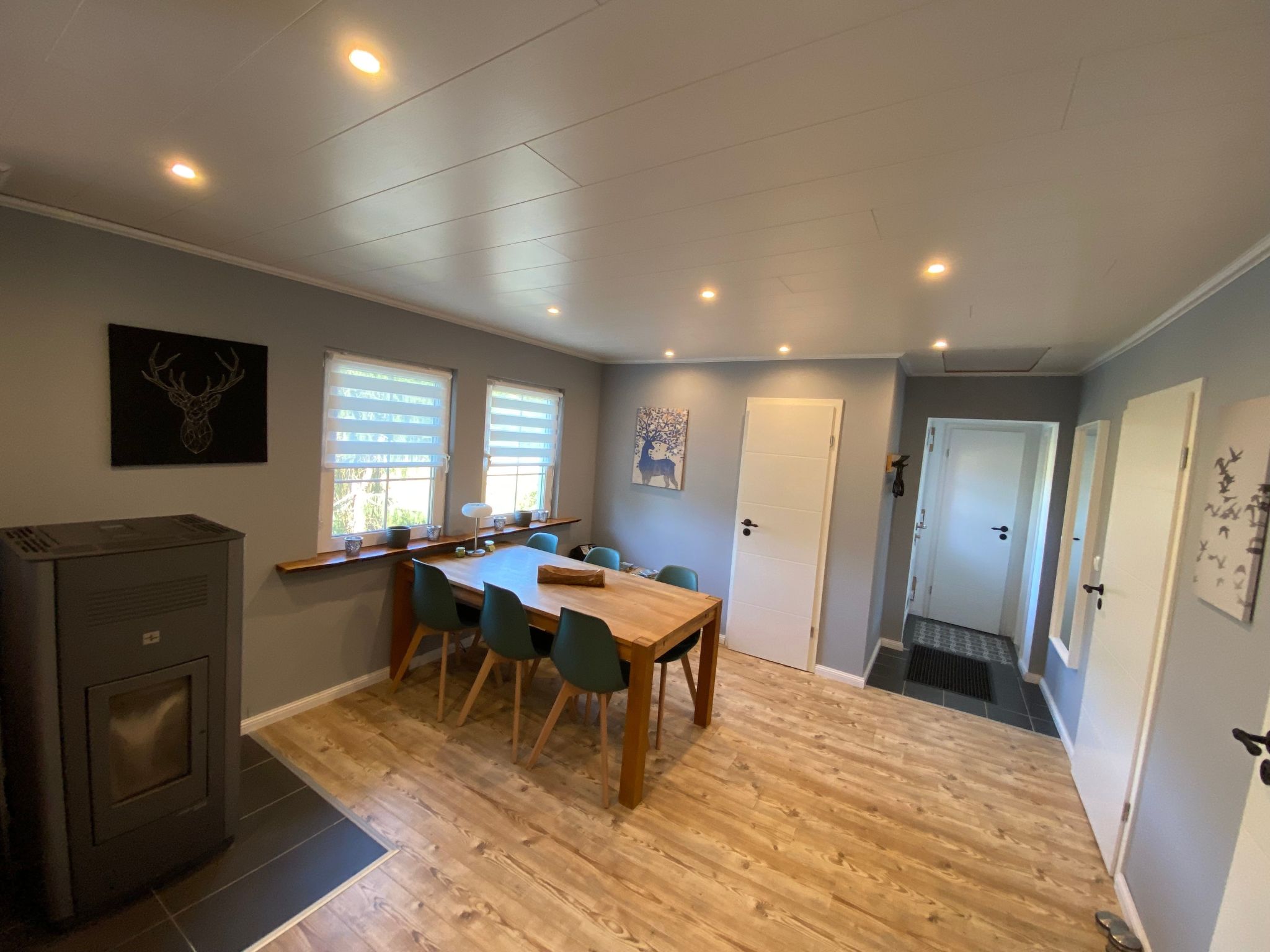 Eifelcottage Rotkehlchen mitten in der Natur-Drinnen