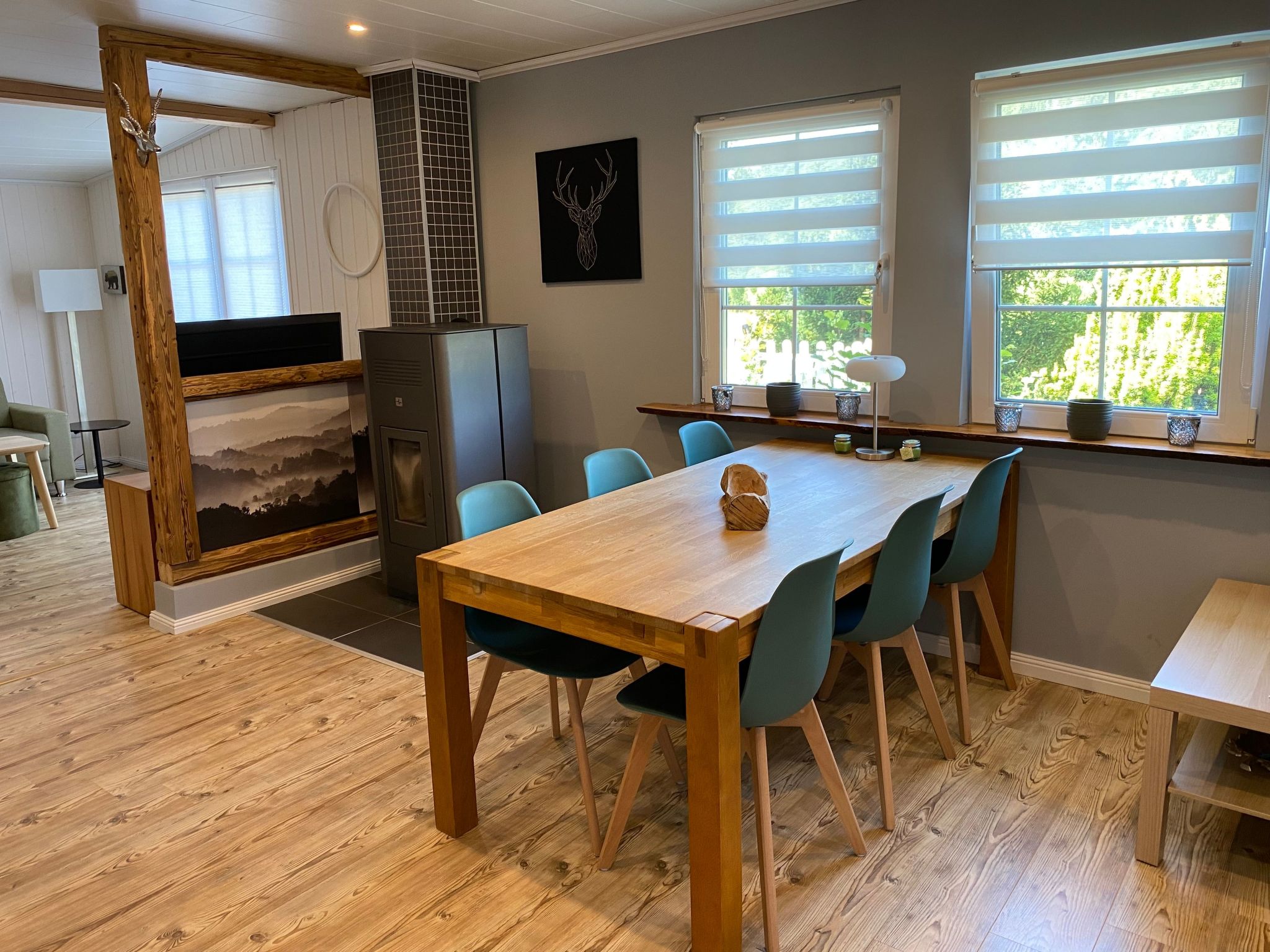 Eifelcottage Rotkehlchen mitten in der Natur-Drinnen