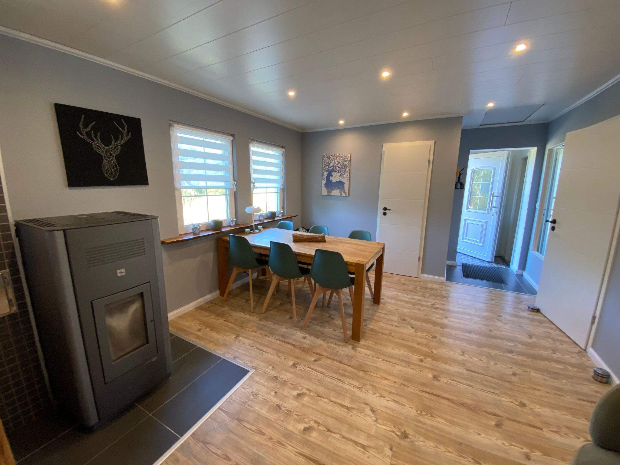 Eifelcottage Rotkehlchen mitten in der Natur-Drinnen