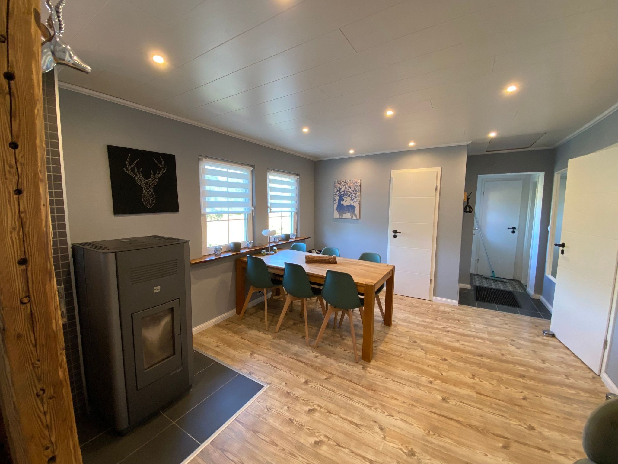 Eifelcottage Rotkehlchen mitten in der Natur-Drinnen