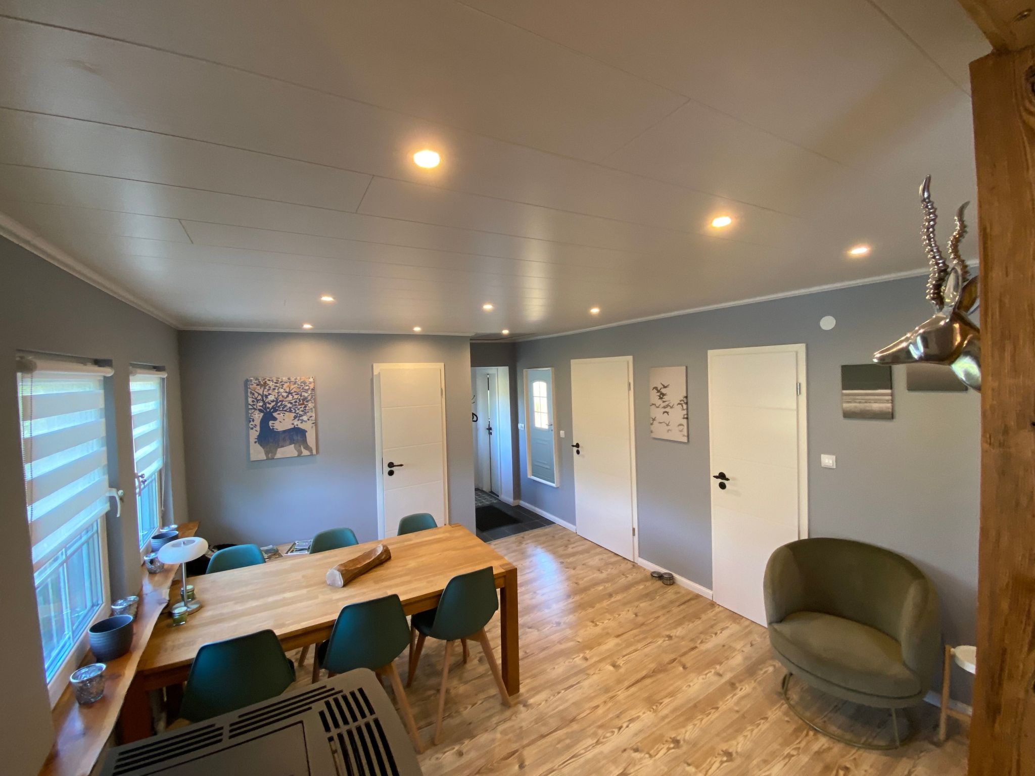 Eifelcottage Rotkehlchen mitten in der Natur-Drinnen