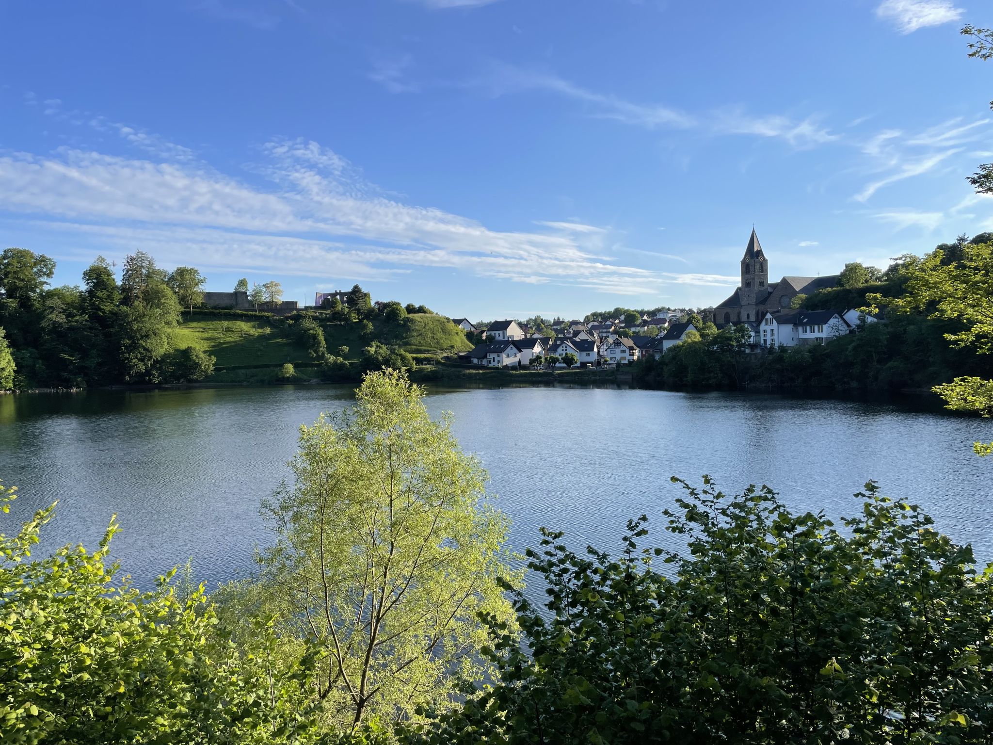 In Ulmen mit Grill-Omgeving