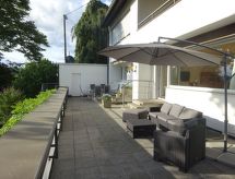 Ruim appartement met terras en panoramisch uitzicht op de Rijnvallei in Linz - thumbnail 1