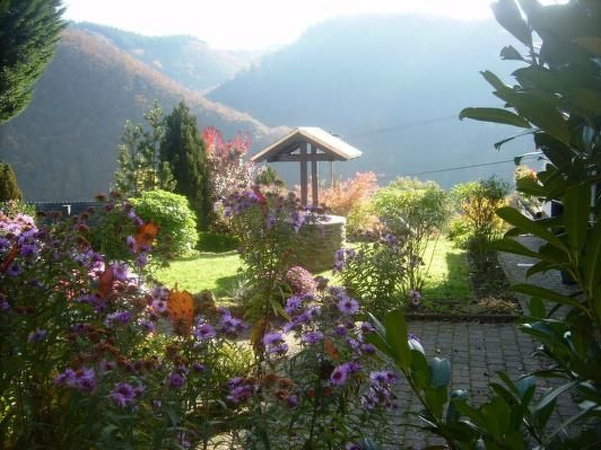 In Waldbreitbach mit Whirlpool-Drinnen