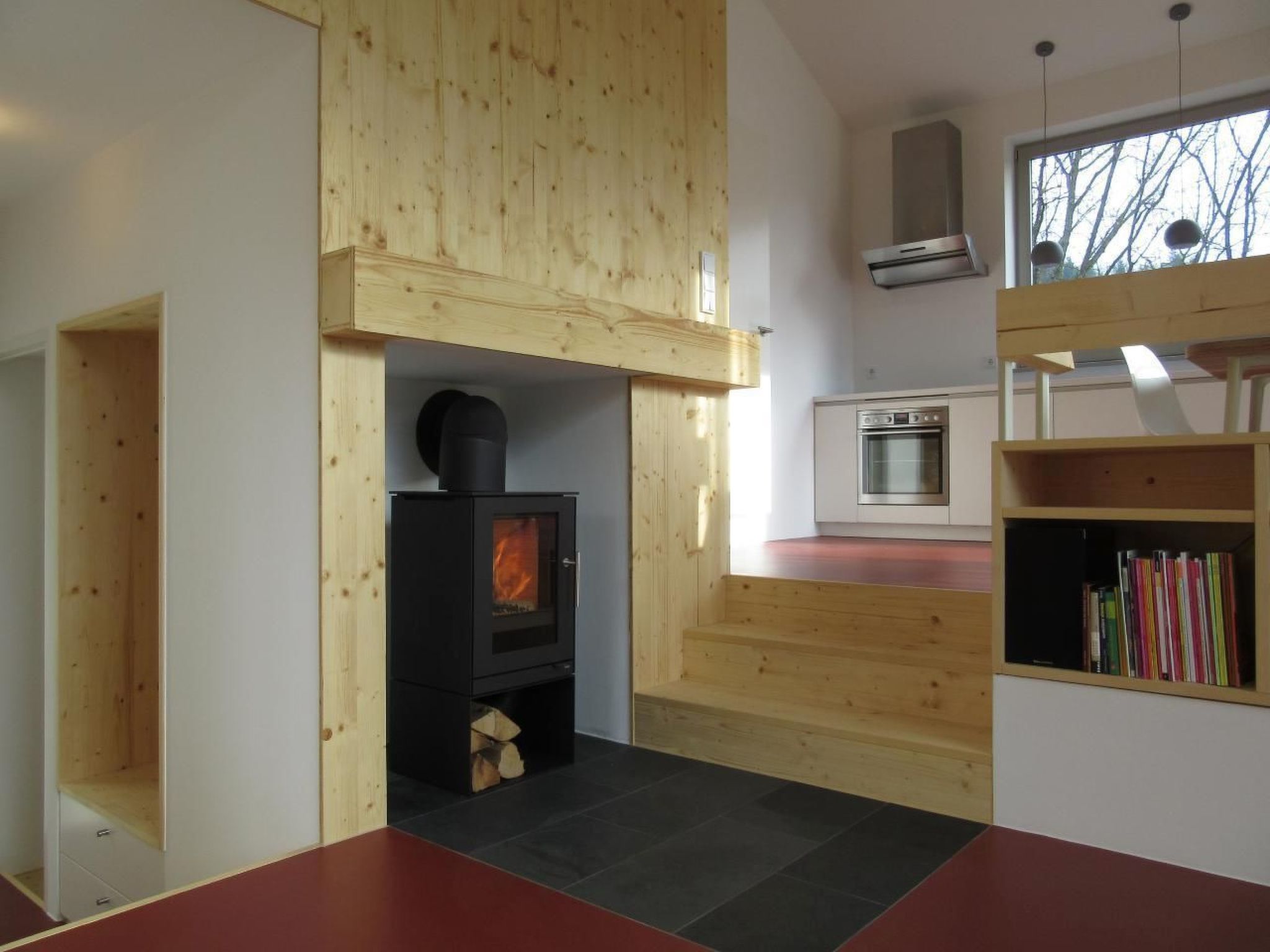 Moderner Holzhausneubau in der Eifel-Binnen