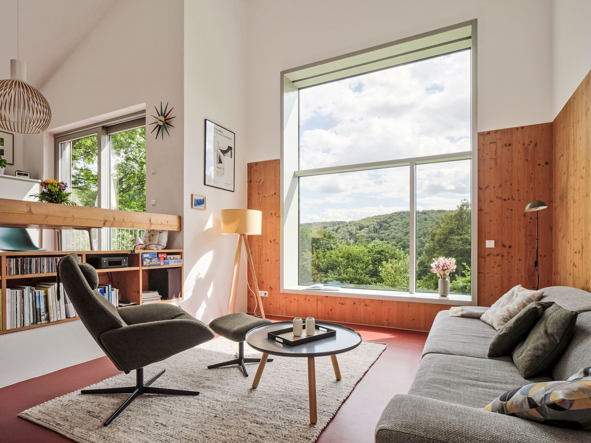 Moderner Holzhausneubau in der Eifel