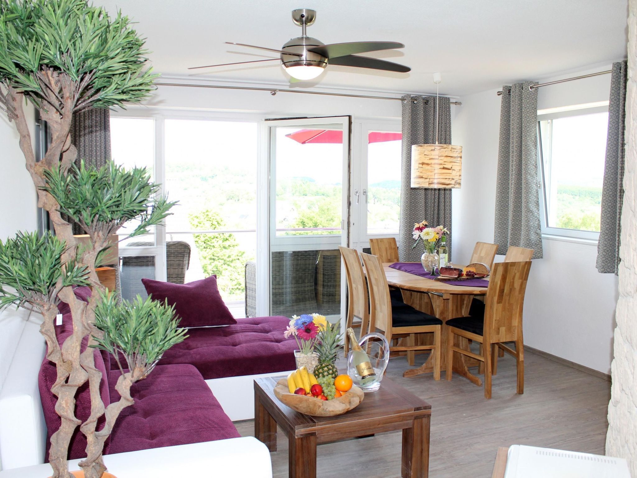 Appartement in Schalkenmehren mit Schönem Balkon-Inside