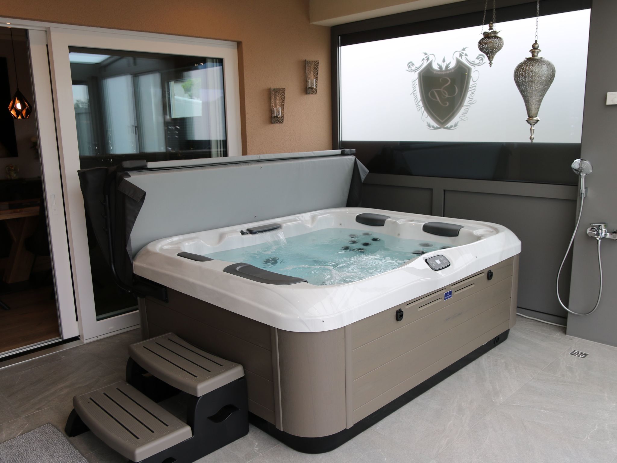 Elegante Ferienwohnung in Hollnich mit Garten-Binnen