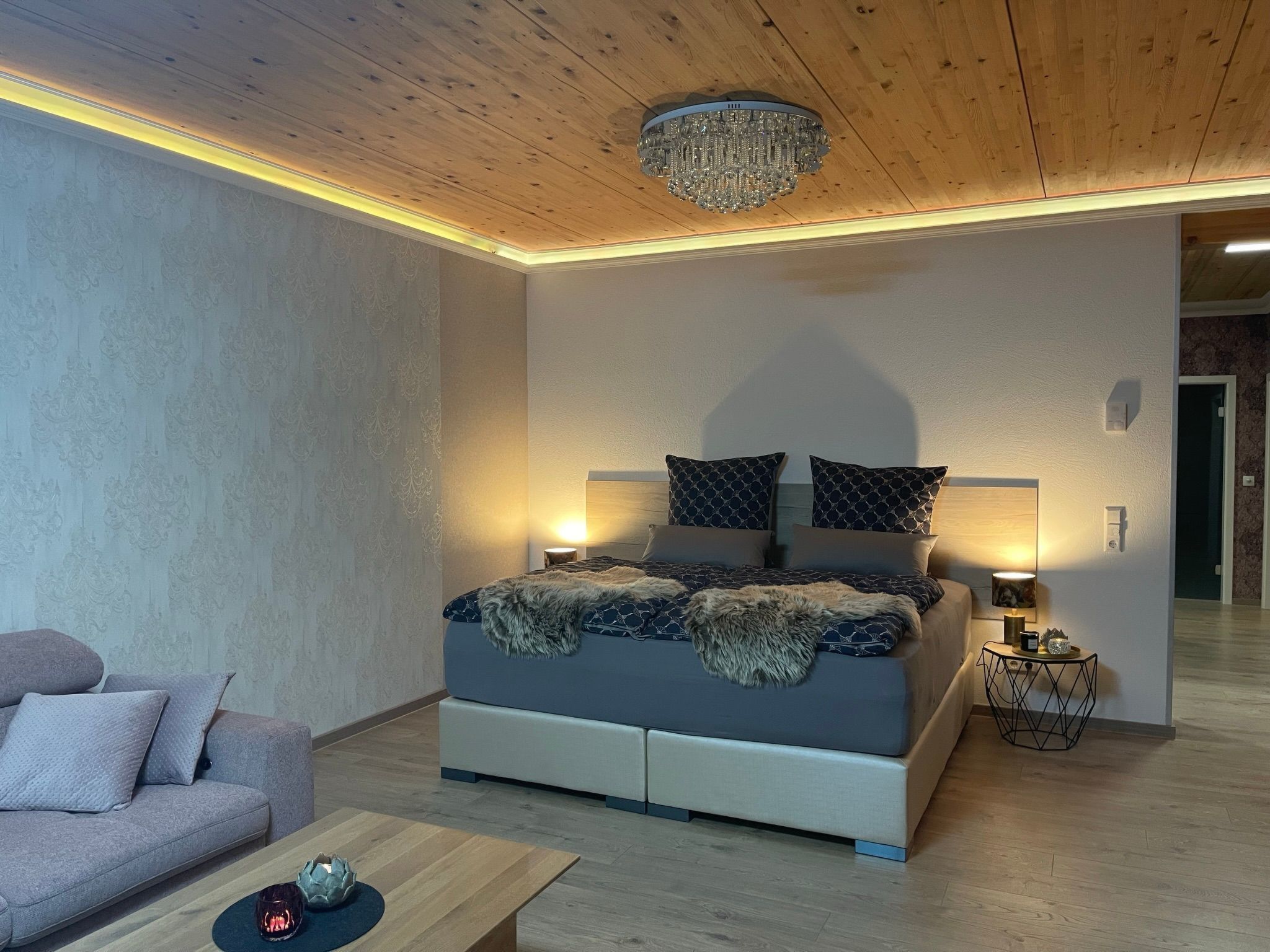 Elegante Ferienwohnung in Hollnich mit Garten-Binnen