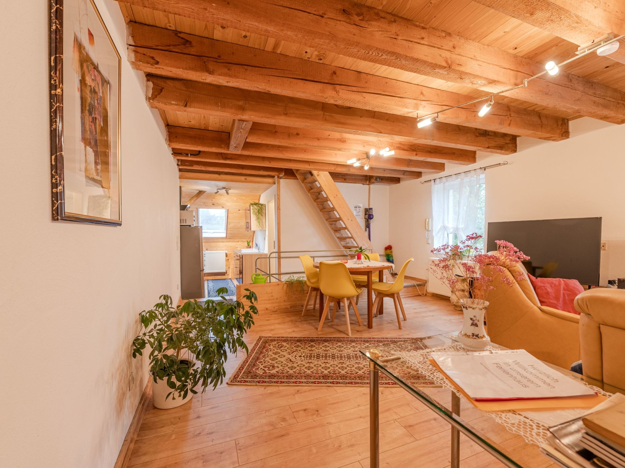 Wohnung in Hundheim mit Grill-Drinnen