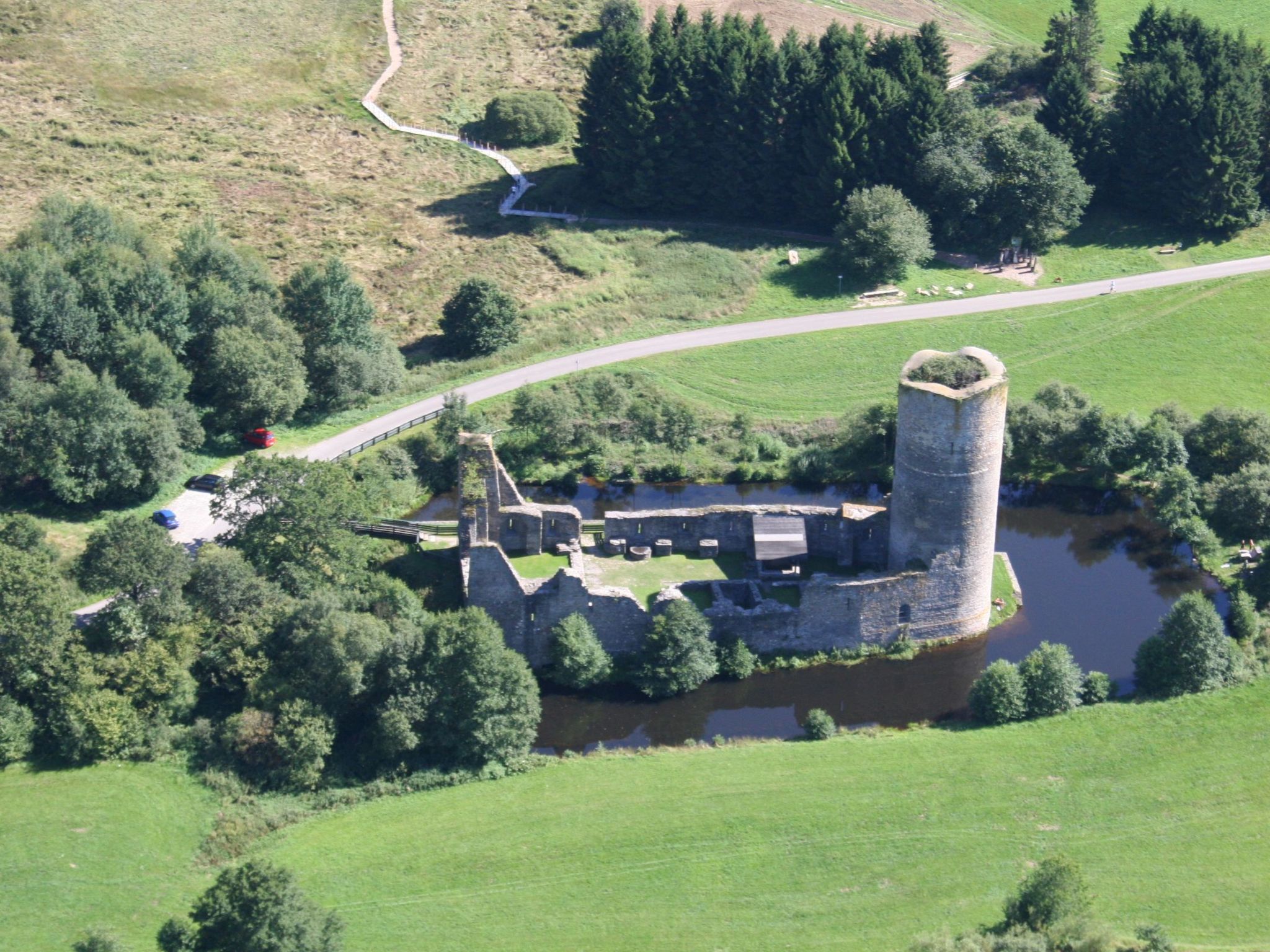 Panoramablick-Draußen