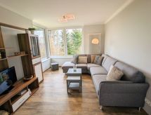 Modern appartement aan de bosrand in Irmenach met tuin, vlakbij golfbaan - thumbnail 2
