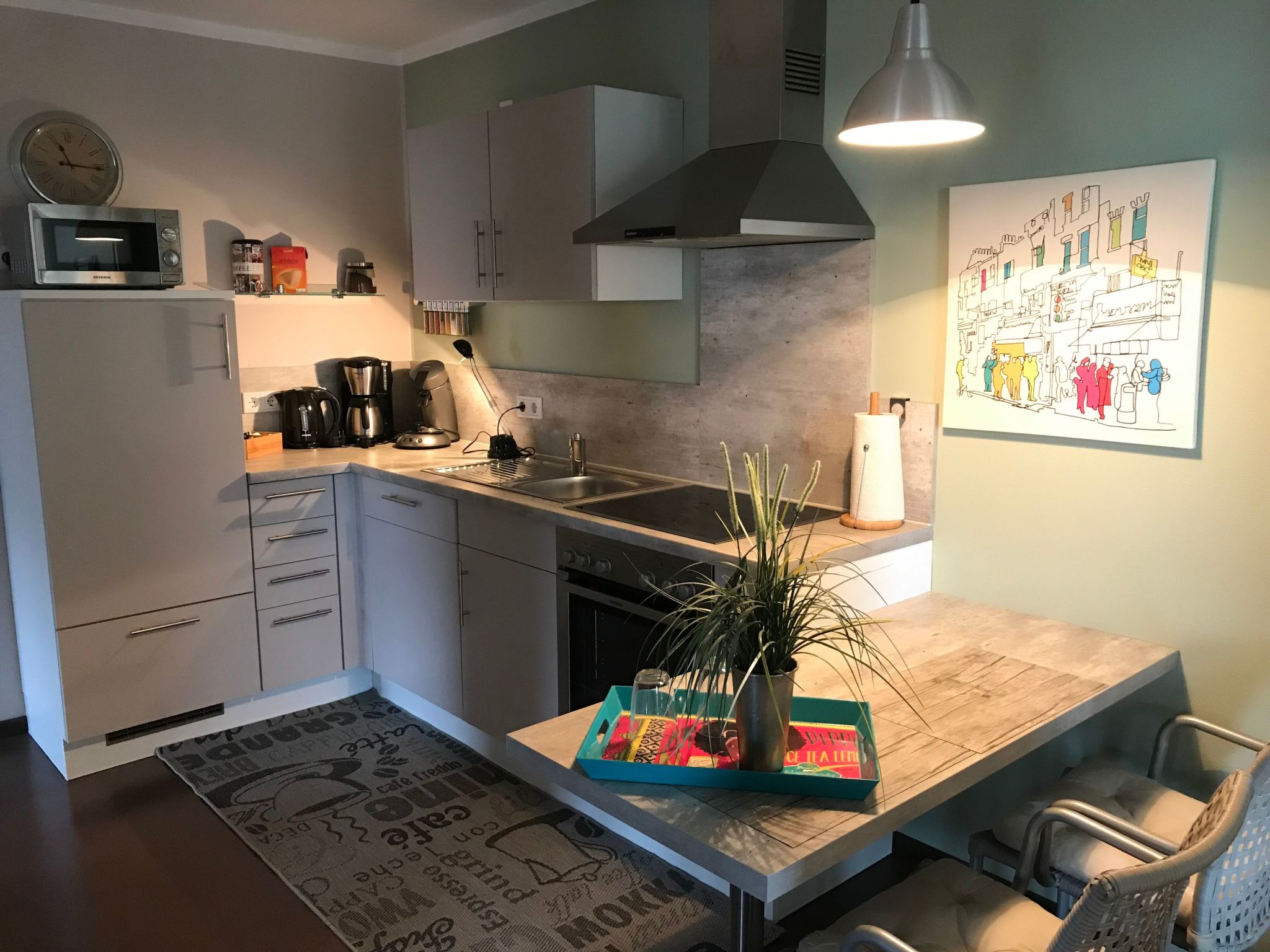 Schiefer Blick, Wohnung mit Terrasse und Balkon-Binnen