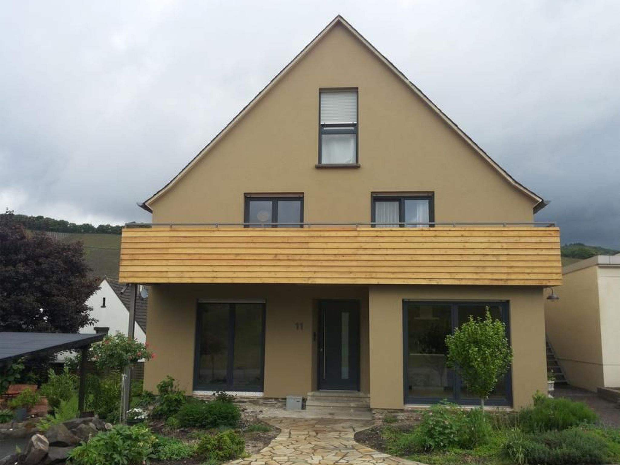 Schiefer Blick, Wohnung mit Terrasse und Balkon-Binnen