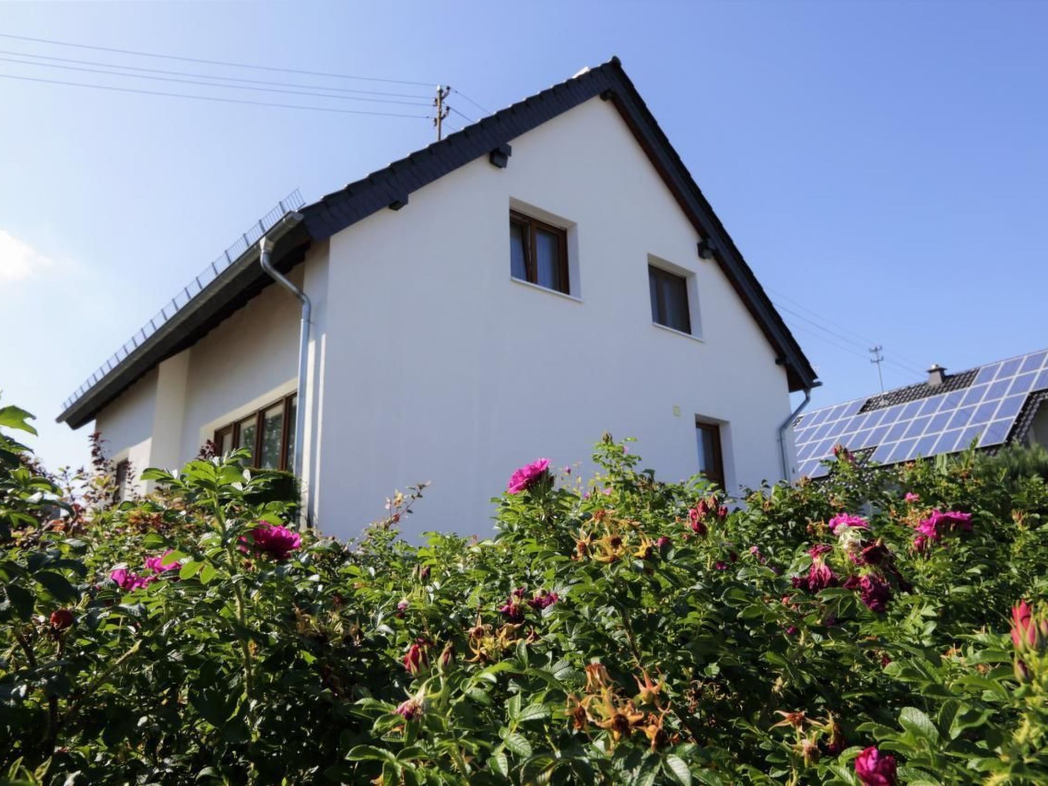 Kinderfreundliches Ferienhaus in Mastershausen mit Garten, Grill und Terrasse