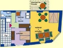 Romantisch appartement aan de golfbaan in Bruttig-Fankel - thumbnail 3