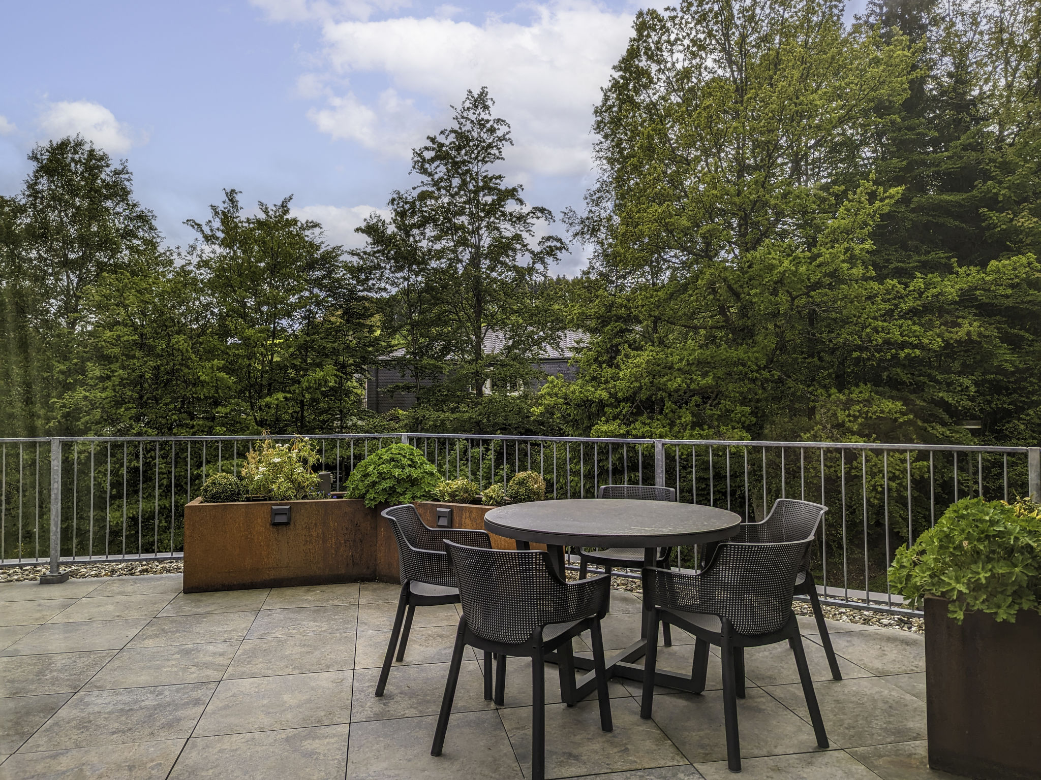Gästehaus Grönebach mit Pool — Terrace (3 of 37)